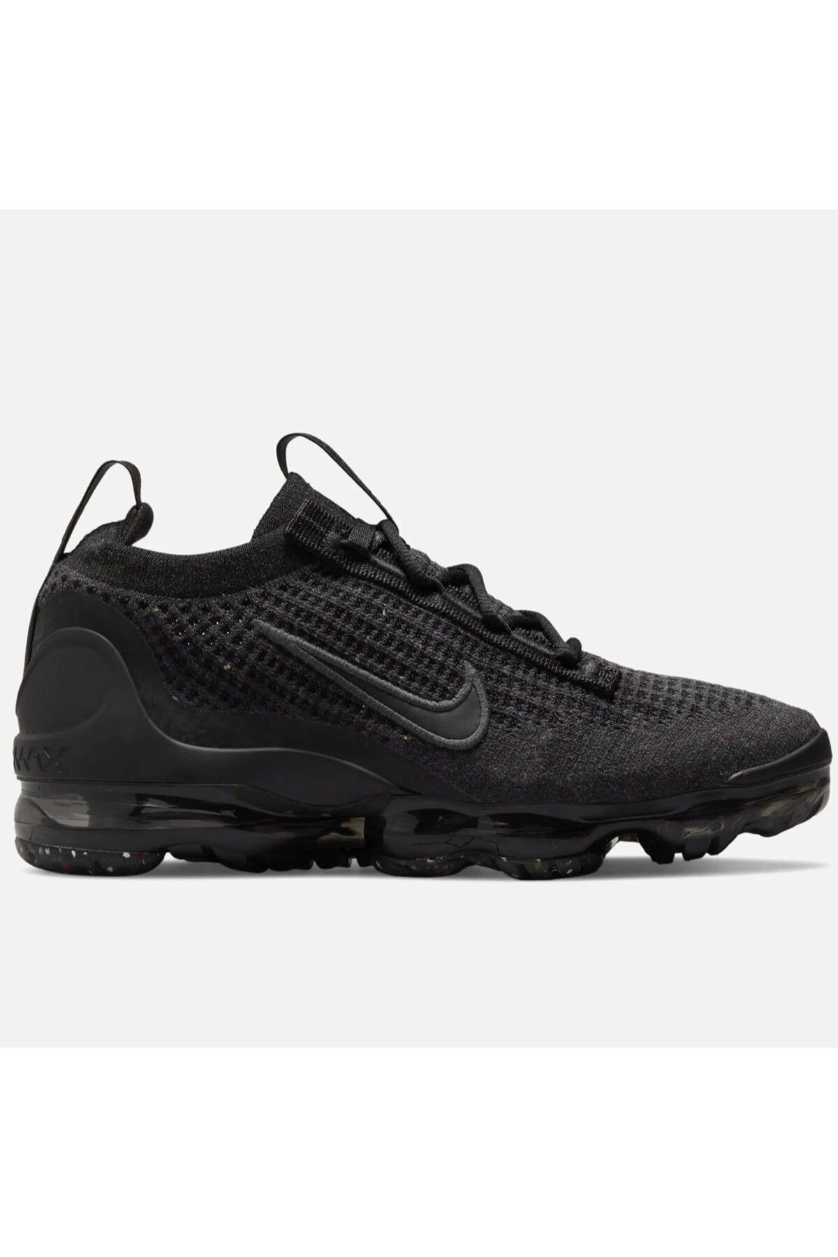 Nike Air VaporMax Flyknit Unisex Sneaker Black Unisex Günlük Spor Ayakkabı Siyah