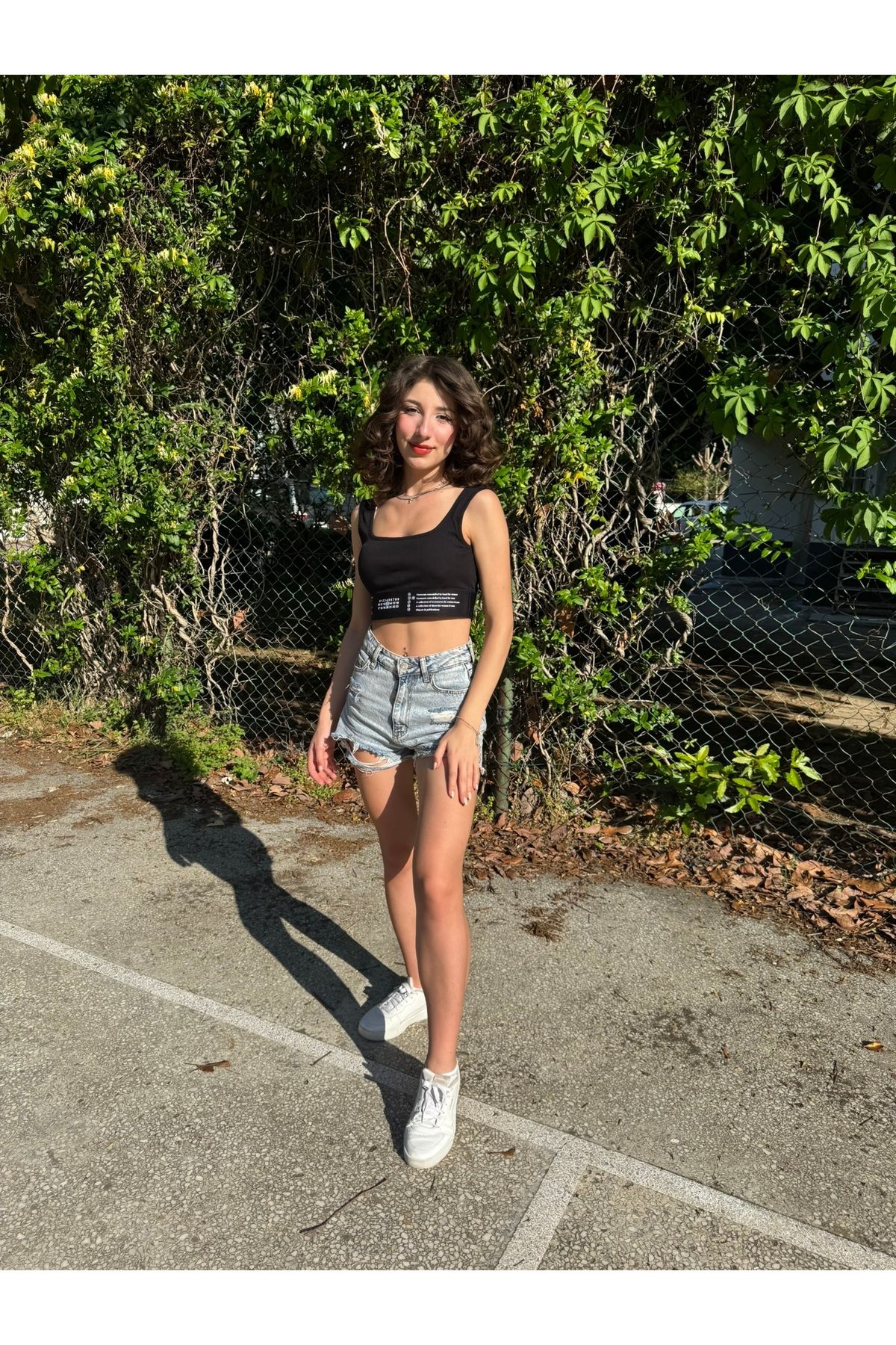 MİREYA BOUTİQUE BELİ LASTİKLİ CROP