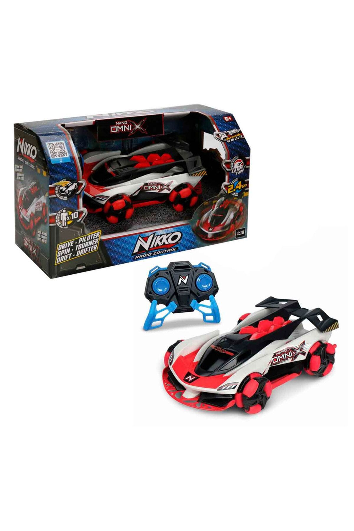 Nikko 1:18 Nano OmniX Uzaktan Kumandalı Araba S00010200