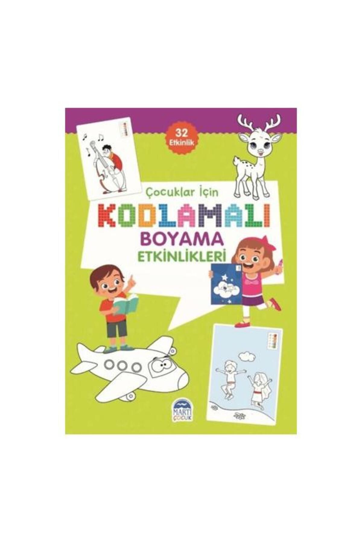 Martı Çocuk Yayınları Çocuklar için Kodlama Etkinlikleri Yeşil 2 32 Etkinlik