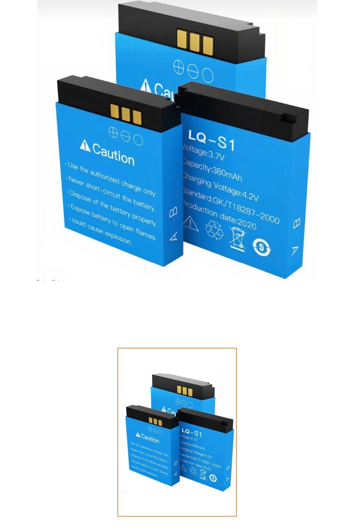 DNC TECH DNCTECH DZ09 Akıllı Saat Bataryası - S1 2022 üretim