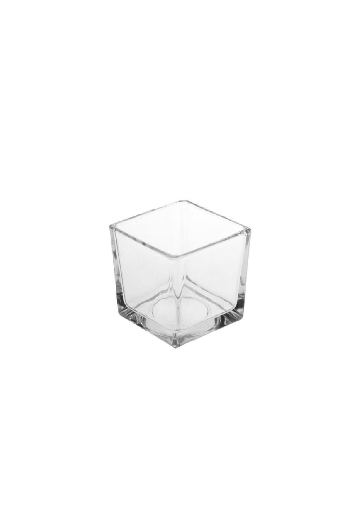 ÇIRPAN EV KARE CAM TEKLİ KASE 8X8CM