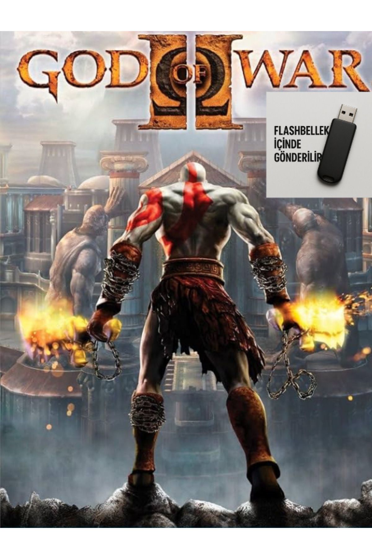Tigdes 🎮 God of War 2 PC Oyunu | Windows Uyumlu | Flash Bellek ile Kolay Kurulumlu Aksiyon Efsanesi