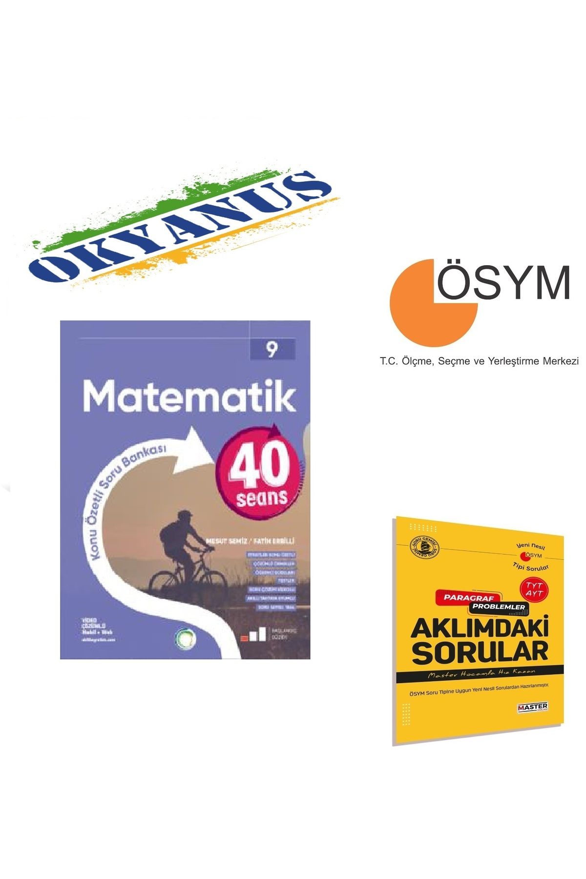 Okyanus Yayınları Okyanus Yayıncılık 9. Sınıf 40 Seans Matematik Konu Özetli Soru Bankası