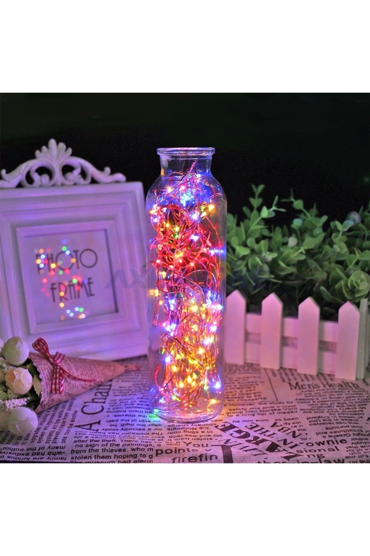 İnnMerry Pilli Dekoratif Peri Led Işık 3 Metre (RGB) Gaming Aydınlatma (5047)