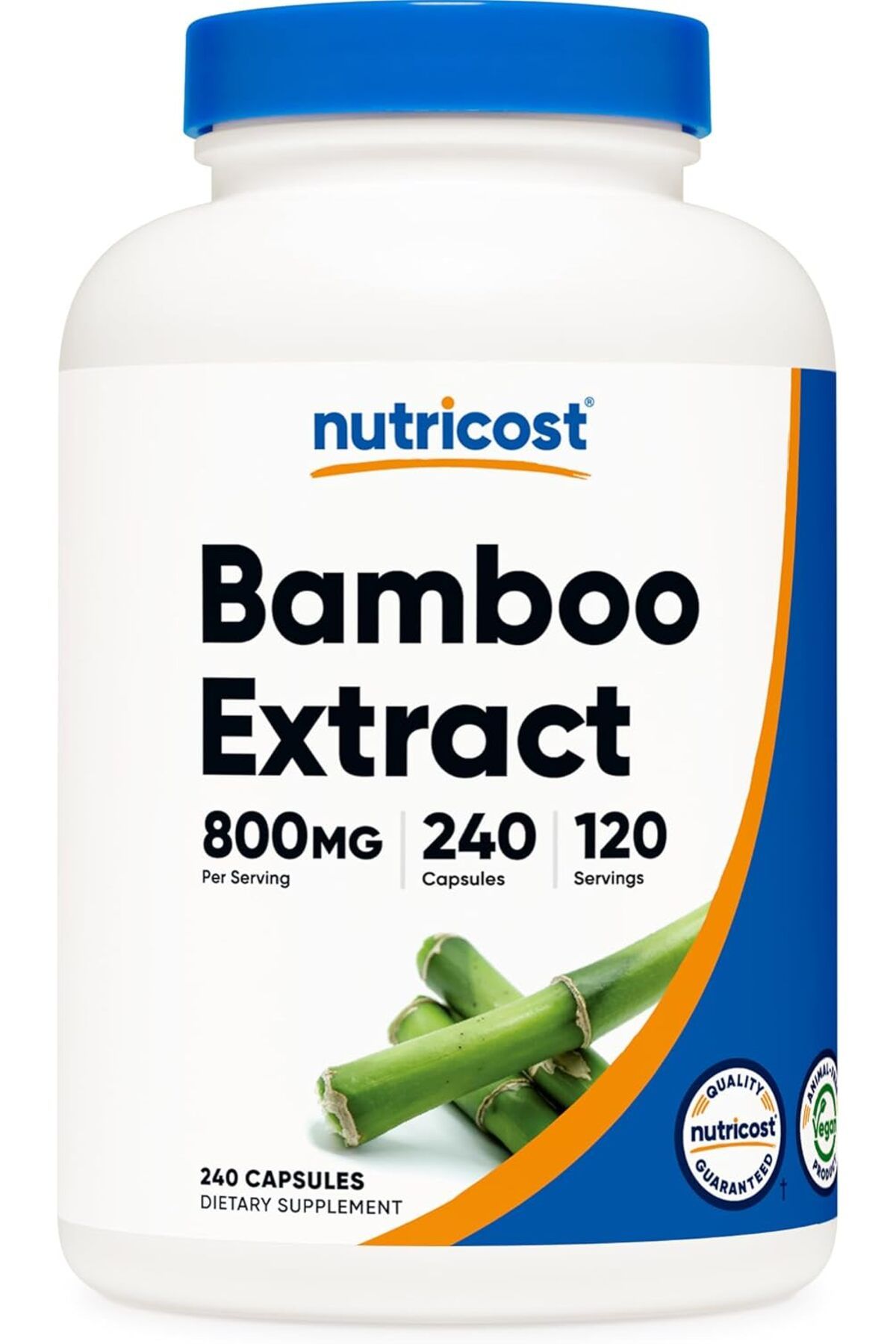 Nutricost Bamboo(Bambu) Extract 400 mg, 240 Caps- Vegan, Gluten Free and Non-GMO