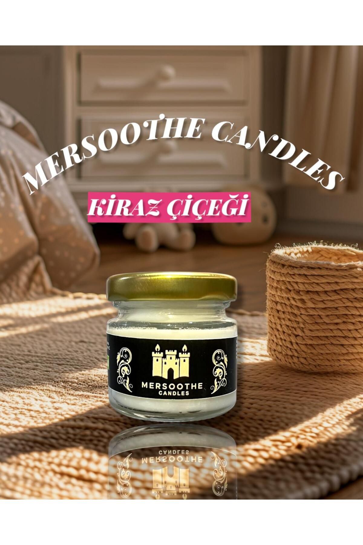 Derman-ı Şifa naturel aromaterapi masaj mum (kiraz çiçeği)& nemlendirici& el ayak bakım 40 gr