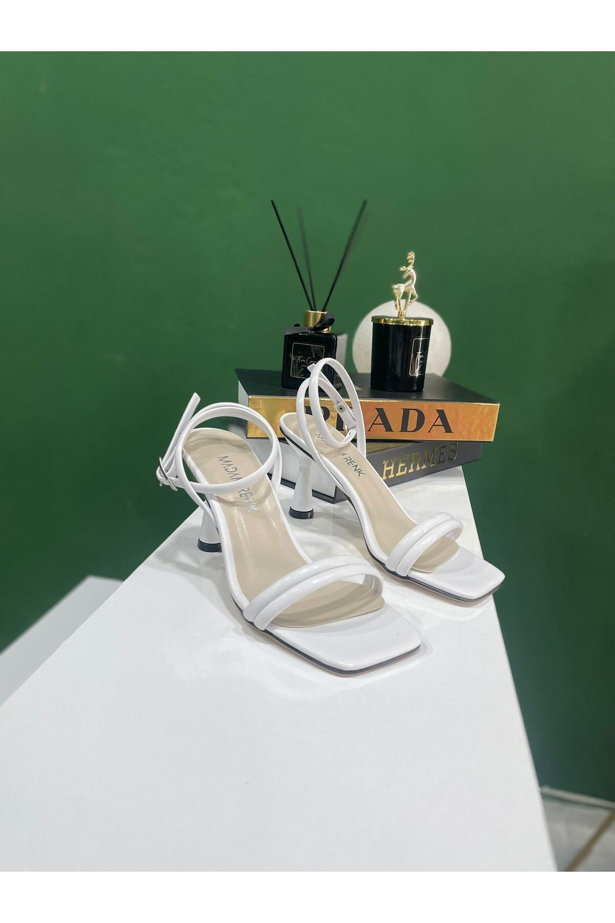 ASAL ayakkabıcılık Asal shoes bantlı topuklu sandalet