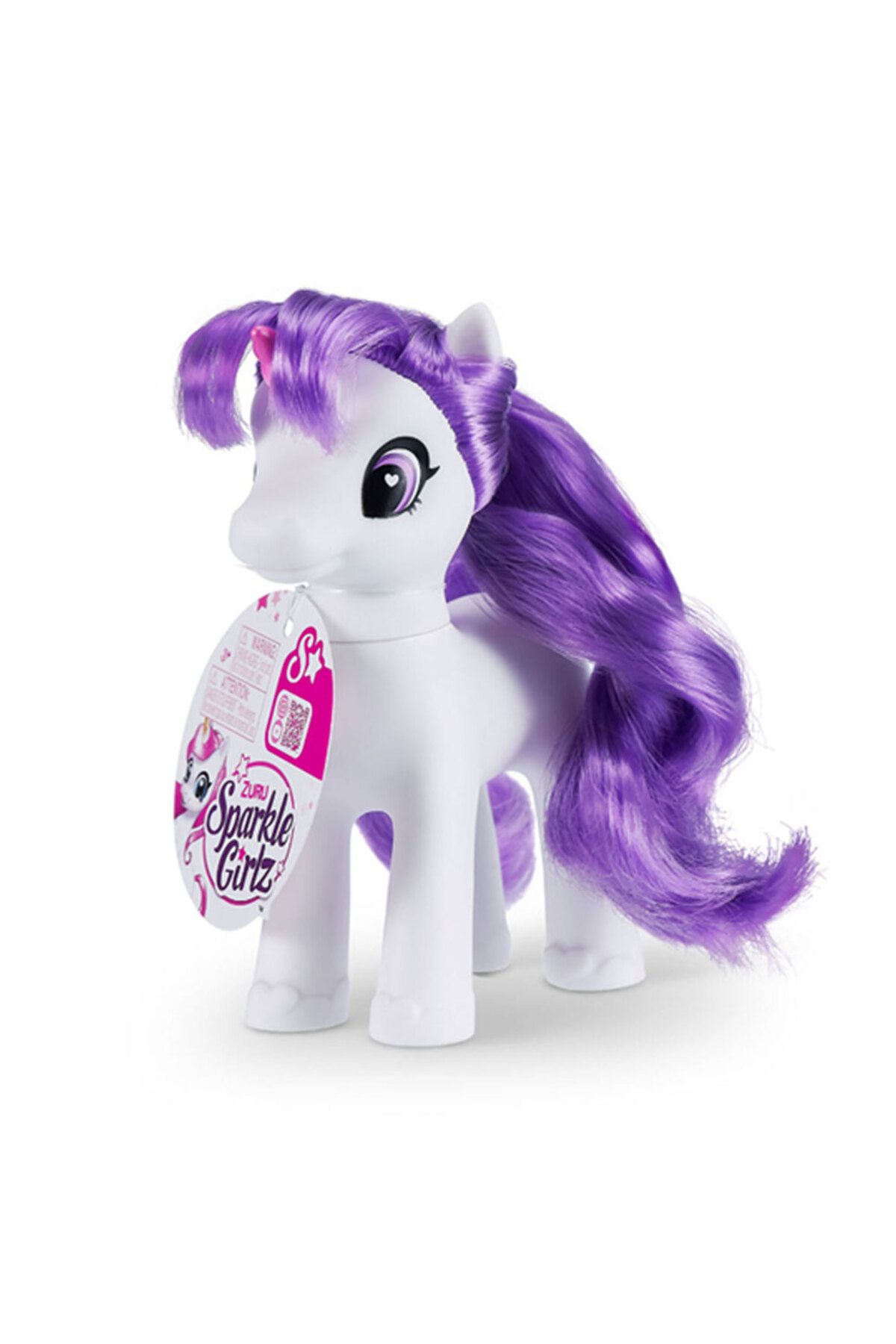 Sparkle Girl Sparkle Girlz Bebek Unicorn Mor 100369