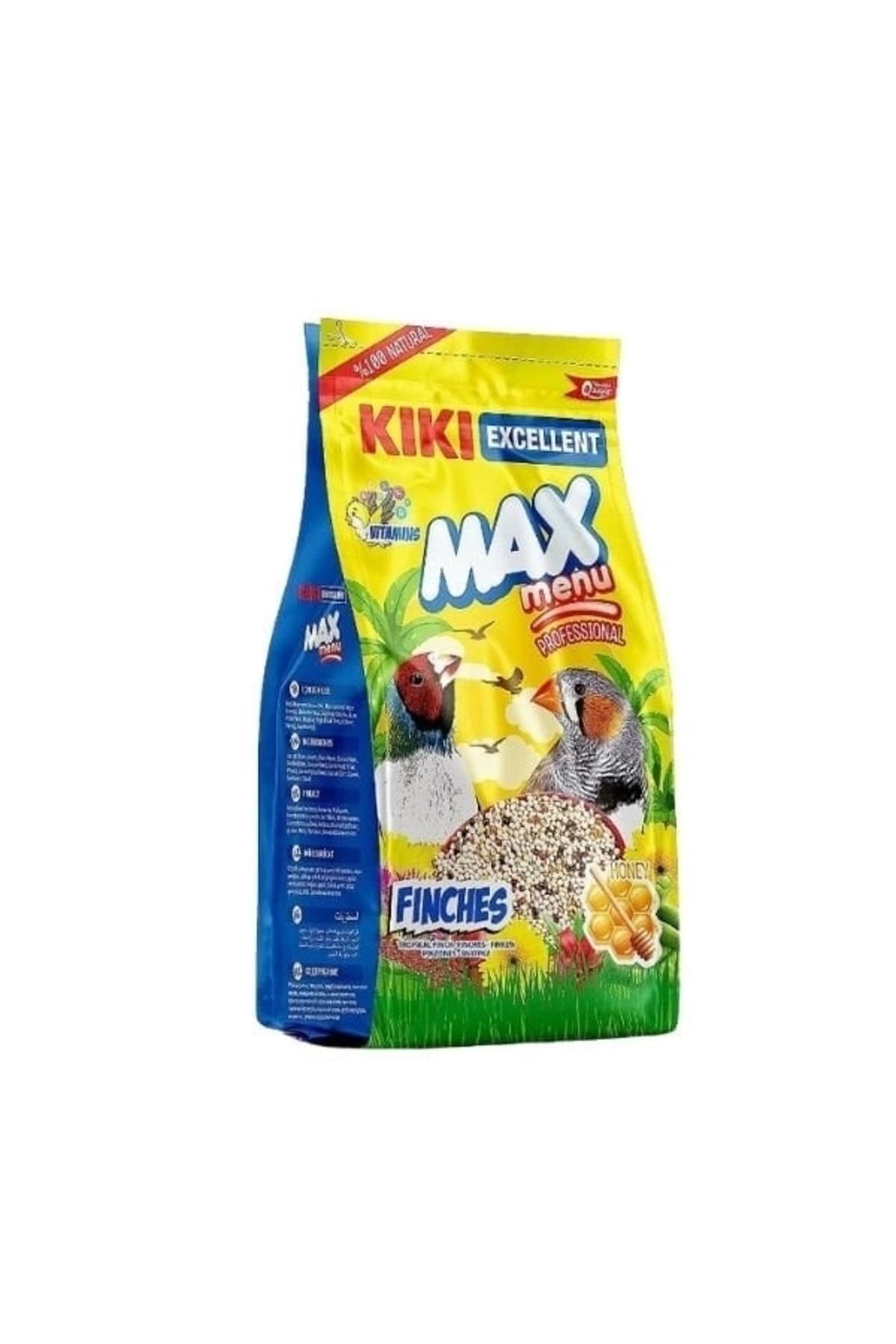 ShopNova Kiki Excellent Max Menu Ballı Tropikal Finç Yemi 500 Gr