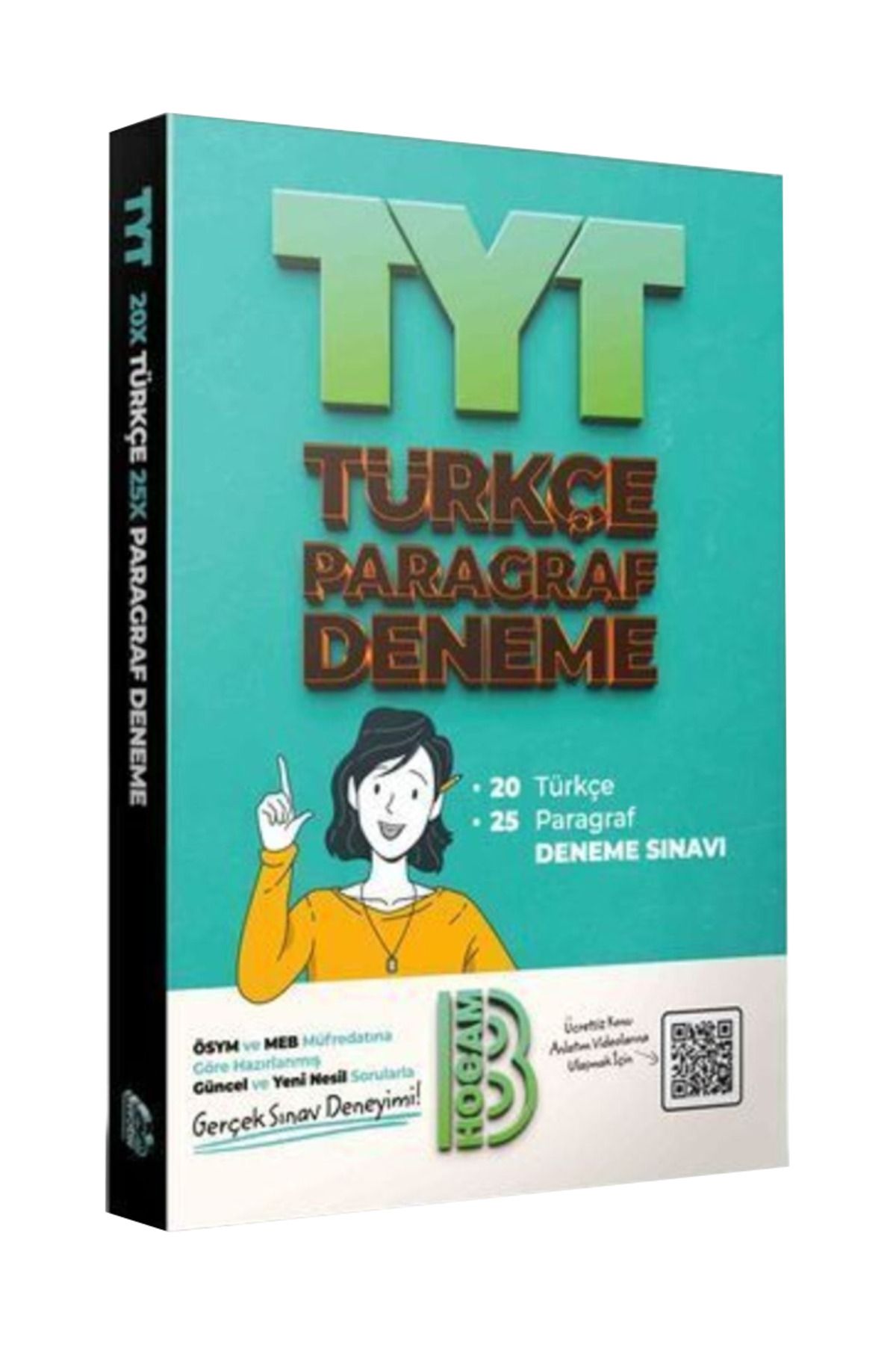 Panem Yayınları Benim Hocam TYT Türkçe Paragraf Denem: 20 Türkçe 25 Paragraf Deneme Sınavı