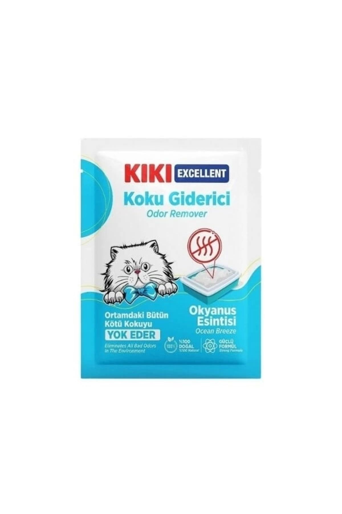ShopNova Kiki Excellent Okyanus Esintisi Kokulu Kedi Kumu Koku Giderici 25 Gr