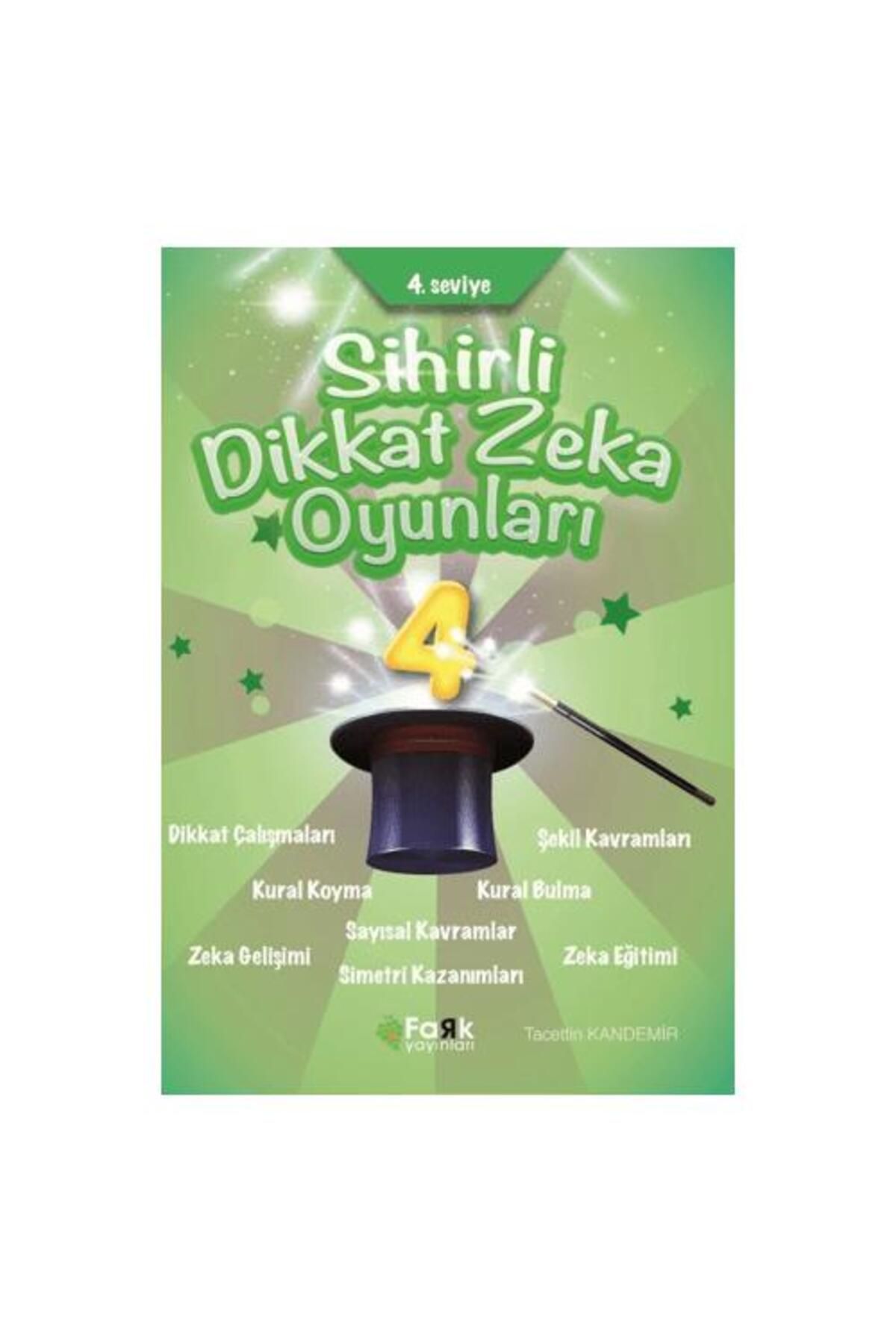 Fark Yayınları 4. Seviye Sihirli Dikkat Zekâ Oyunları 4 (İlkokul)