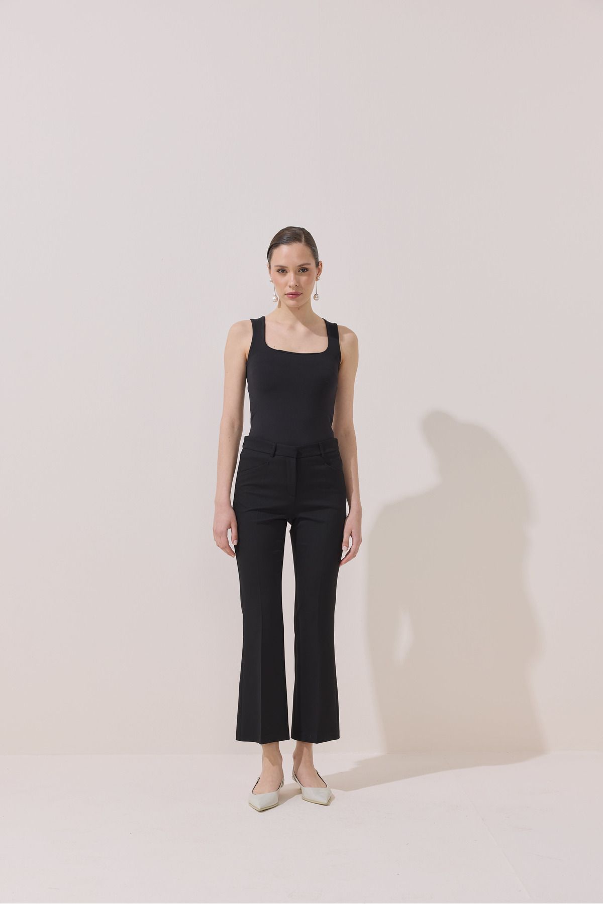 NUR KALAY COLLECTION FLARE PANTOLON