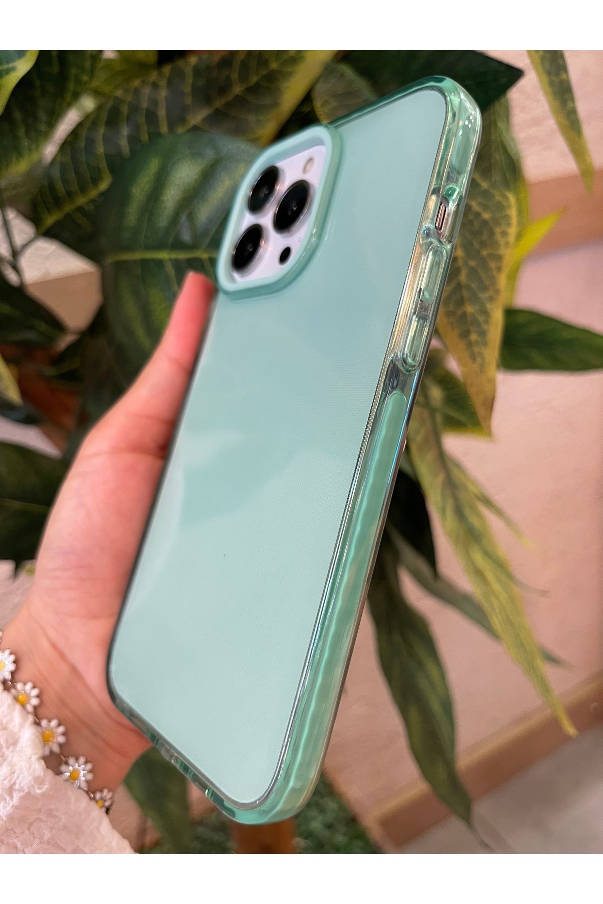 RİZVO Iphone 13 PRO MAX Uyumlu Impact Serisi Lüks Darbe Emici Kaymaz Esnek Silikon Şeffaf Kılıf
