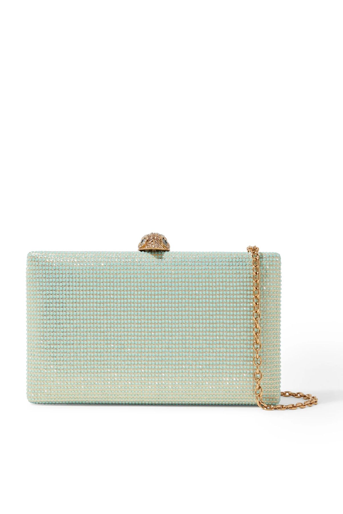 Kurt Geiger Crystal Kensington Kristal Taşlı Gece Çantası 20x12 cm