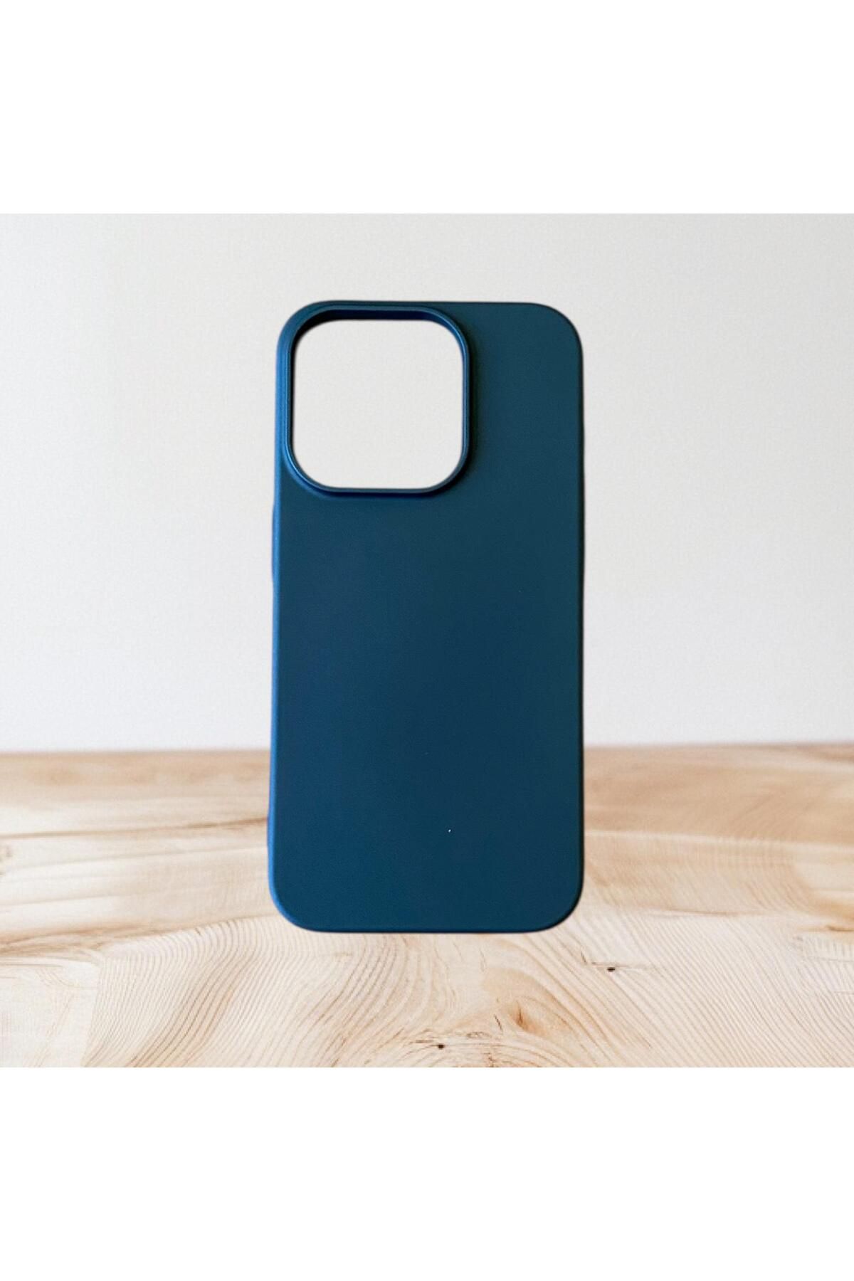 Digimanya Iphone 15 Pro Uyumlu Kılıf Lansman Silikon ve Esnek Siyah