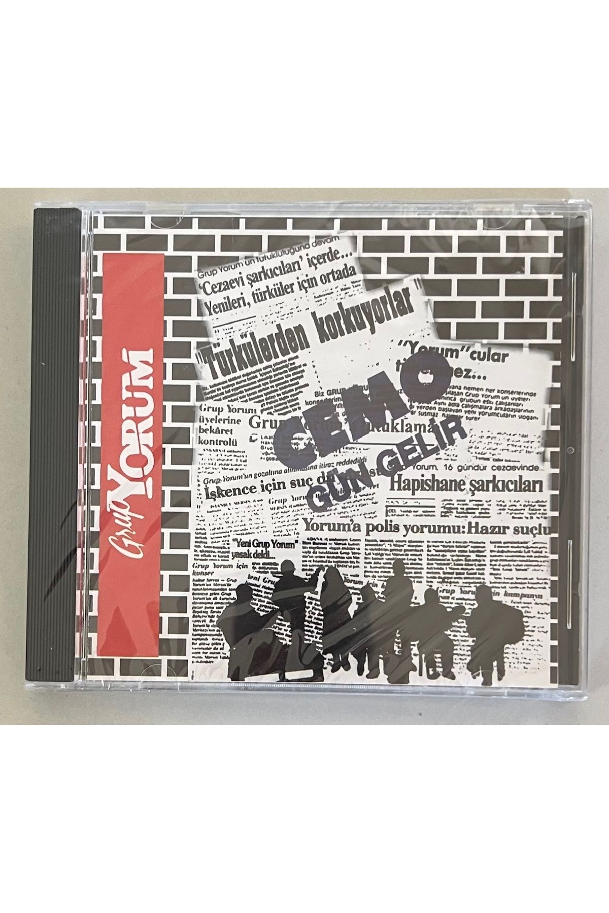 Plakevi İzmir Grup Yorum Cemo Cd (Jelatininde Sıfır Orjnal Dönem Baskı Cd)