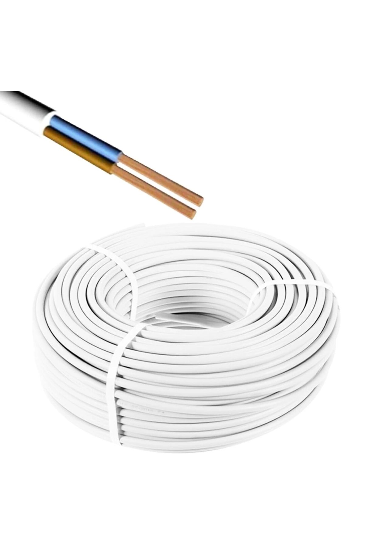 İnnMerry TOROS KABLO TTR 2 X 2.5MM² CCA KABLO H05 W-F 100MT (5047)