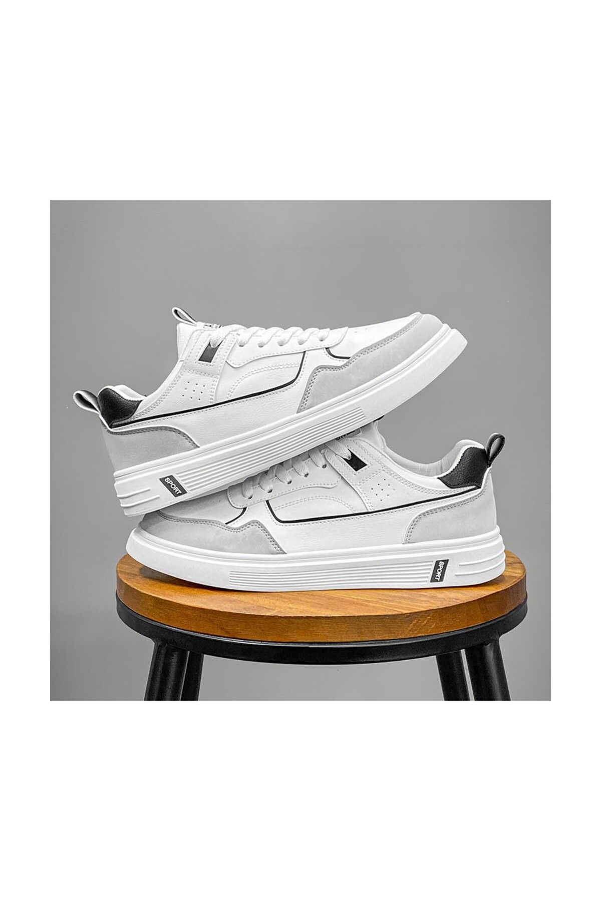 AyShop Gündelik Rahat Yumaşak Taban Tarz Sneaker Spor Ayakkabı