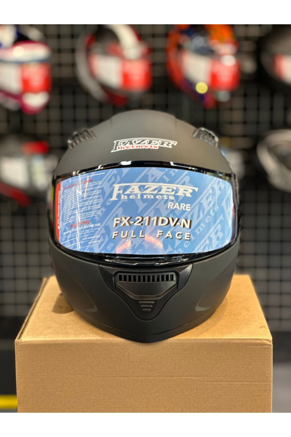 RSV HELMET RSV Fazer Fx211 Full Face ECE 22.06 Sertifikalı Motosiklet Kaskı