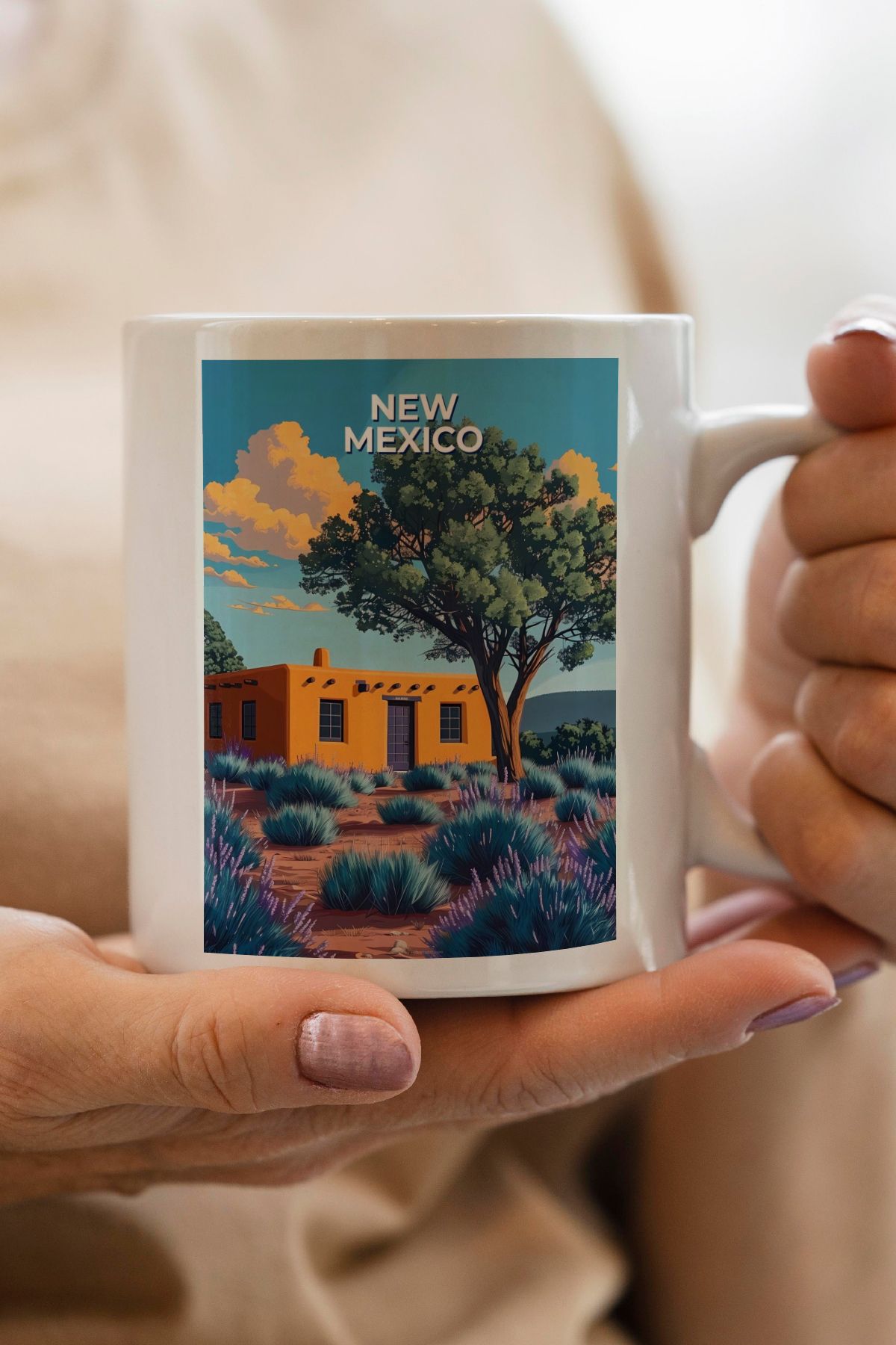 South Steel New Mexico Baskılı Kupa Bardak