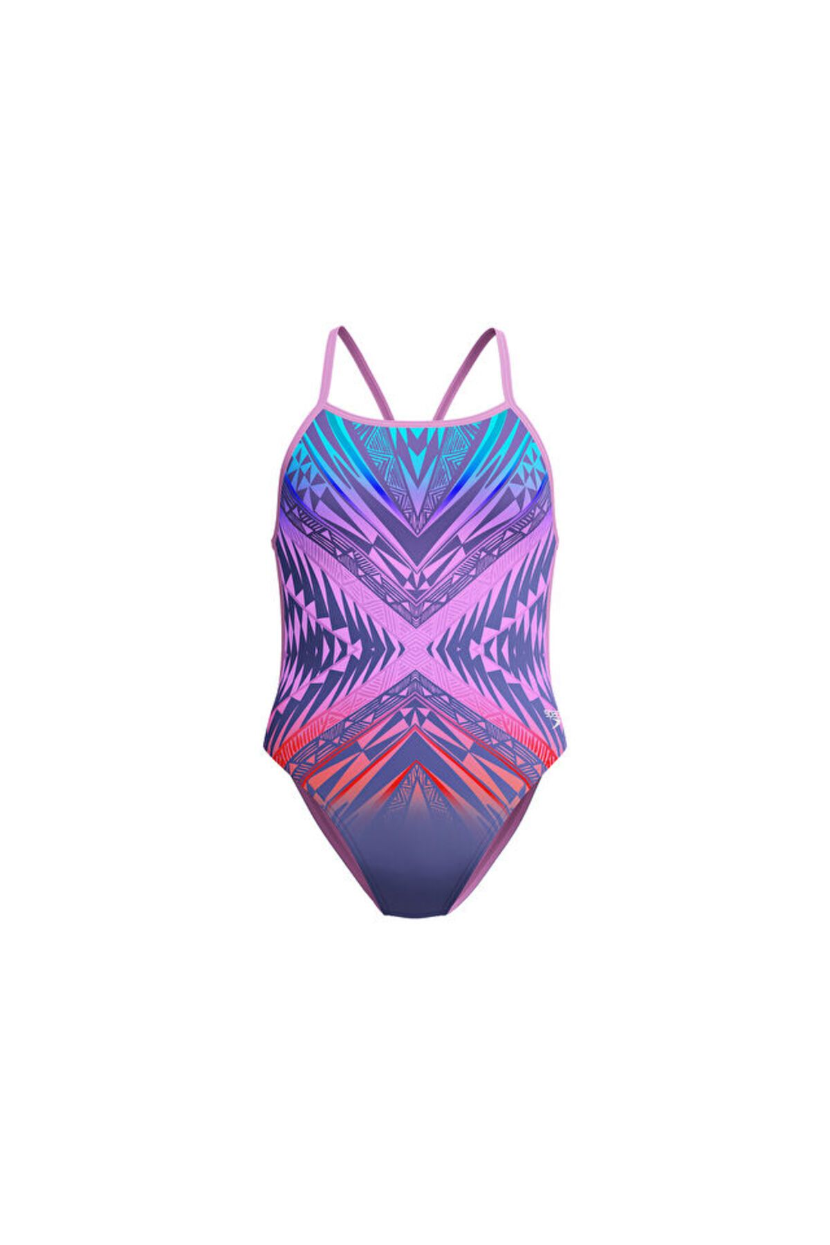 SPEEDO SPEEDO PLMT DIGI VBK 1PC AF BLUE Kadın Yüzme Mayosu 8-00349918346 Mavi