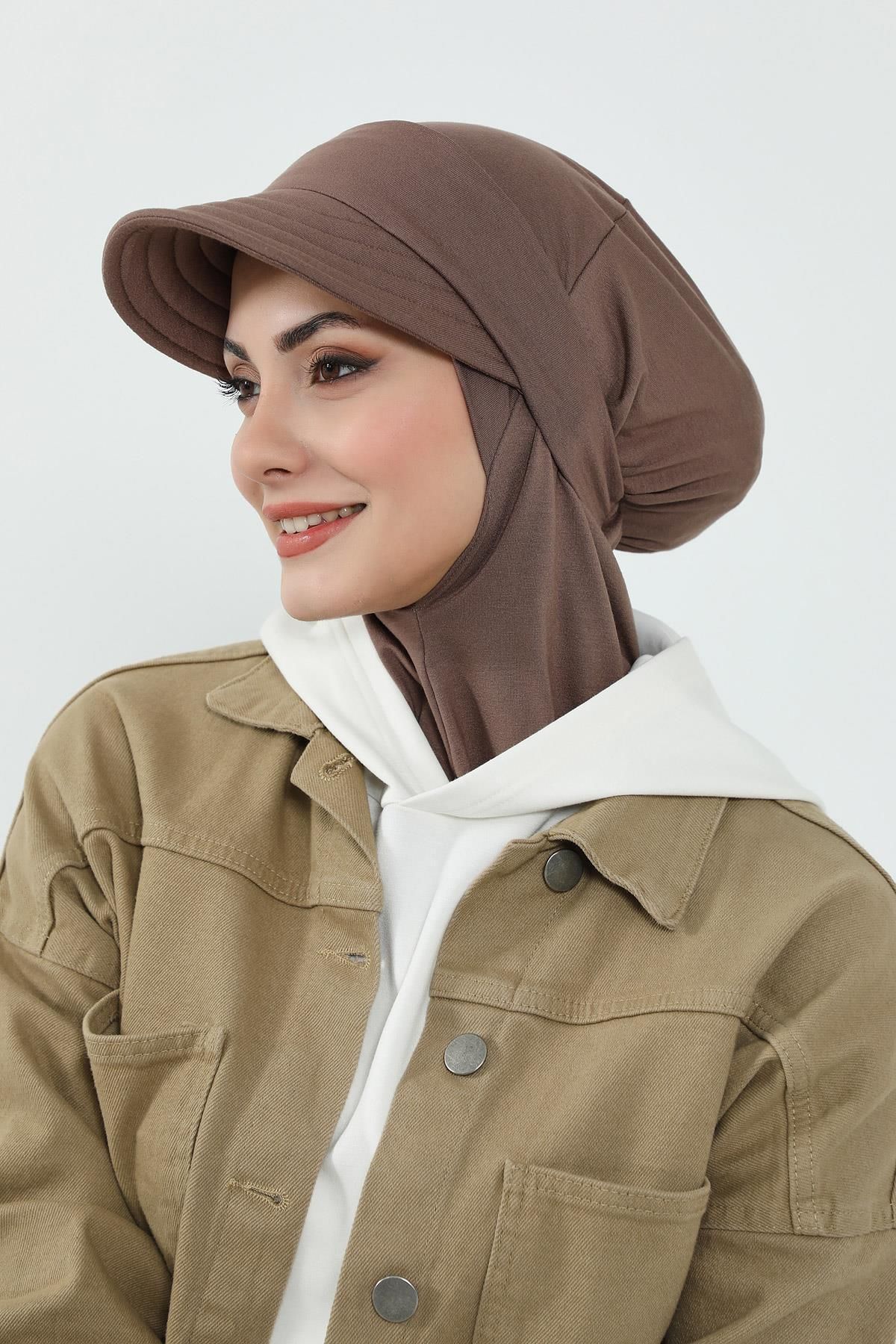 Aisha's Design Türban üzeri Siperlik-Şapka,SP-5P