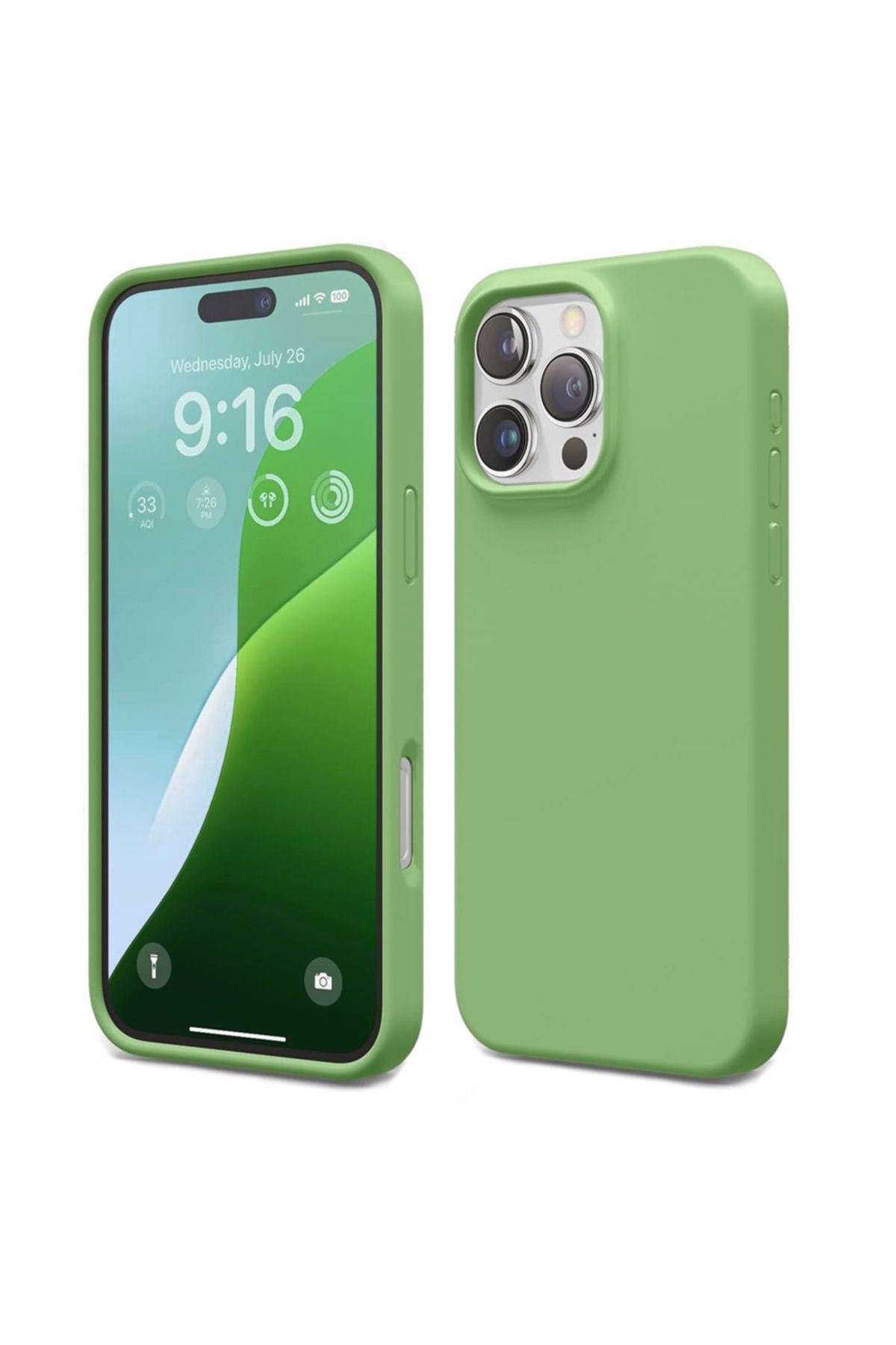 FitCase iPhone 16 Pro Kılıf Nano Lansman Silikon Kapak