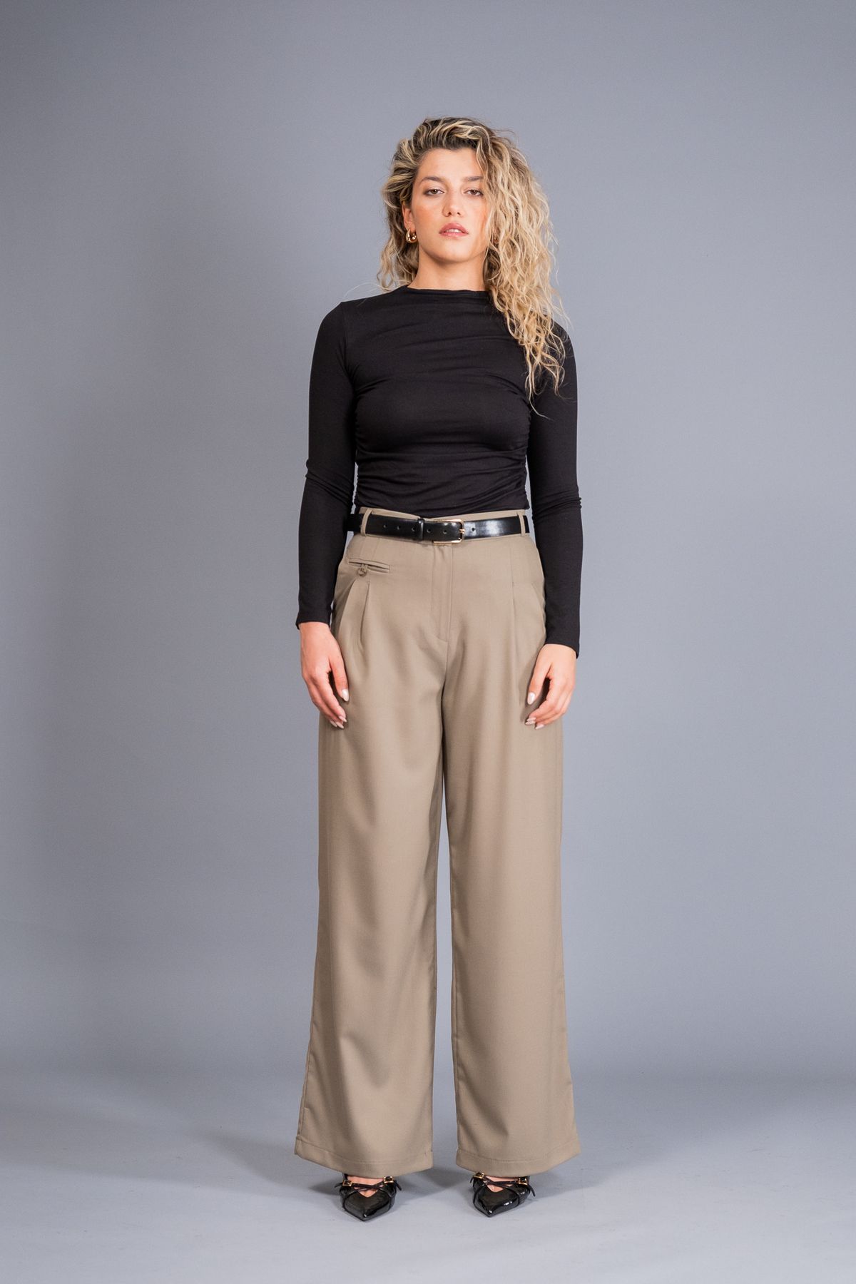 SEPANU COLLECTION Kadın Pensli Kumaş Pantolon
