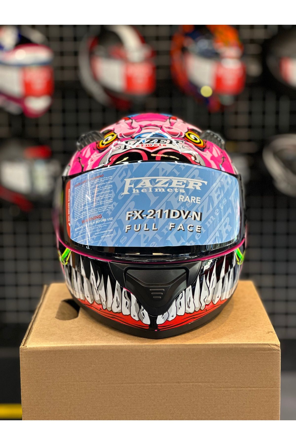 RSV HELMET RSV Fazer Fx211 Full Face ECE 22.06 Sertifikalı Motosiklet Kaskı
