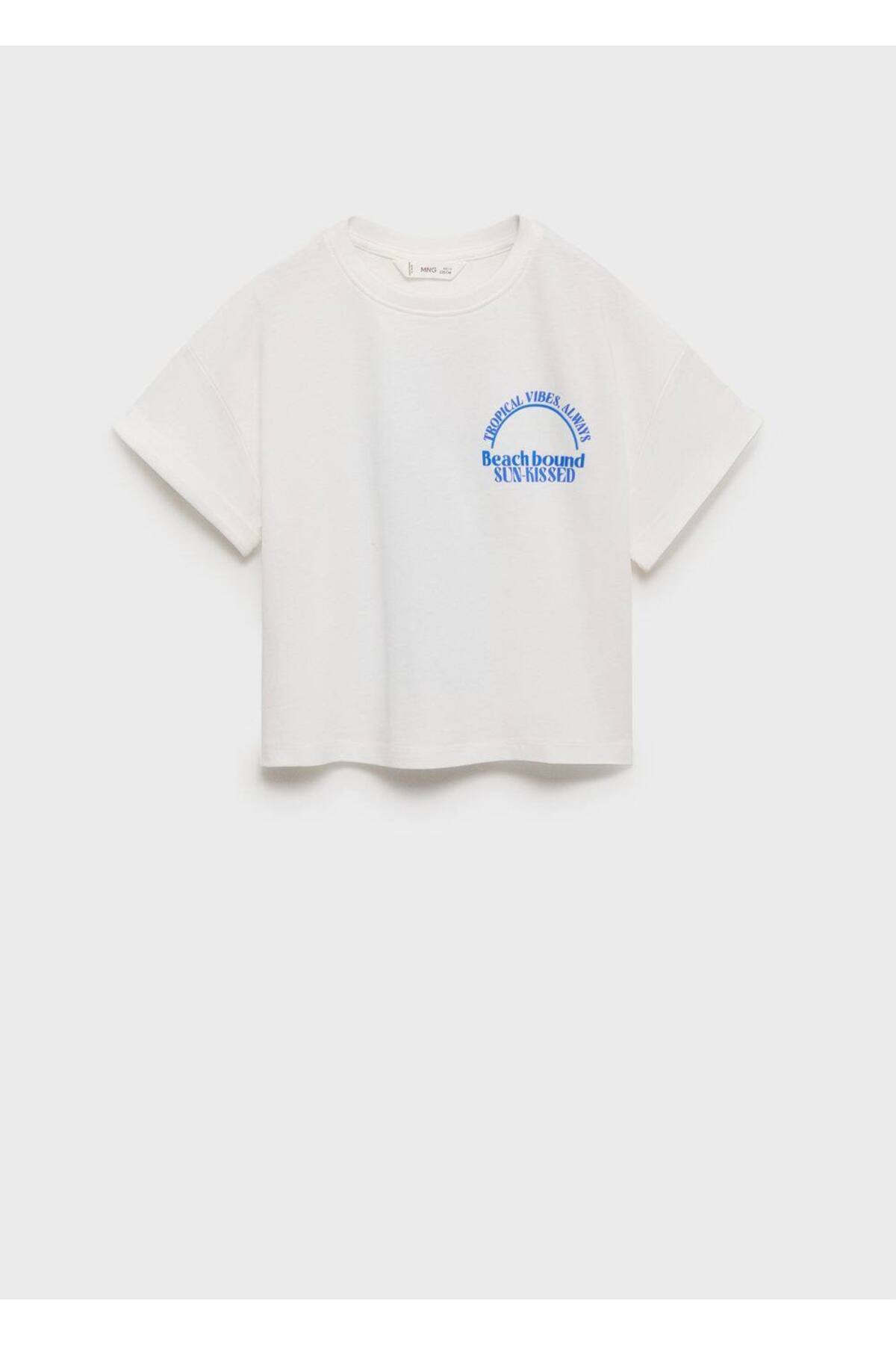 Kısa kollu desenli tişört