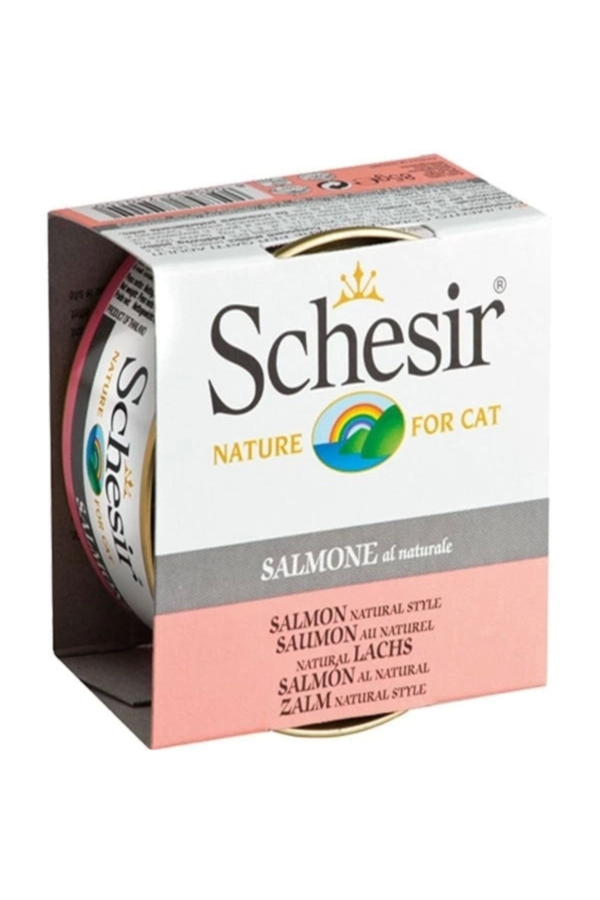 ShopNova Schesir Somonlu Naturel Konserve Kedi Maması 85 Gr