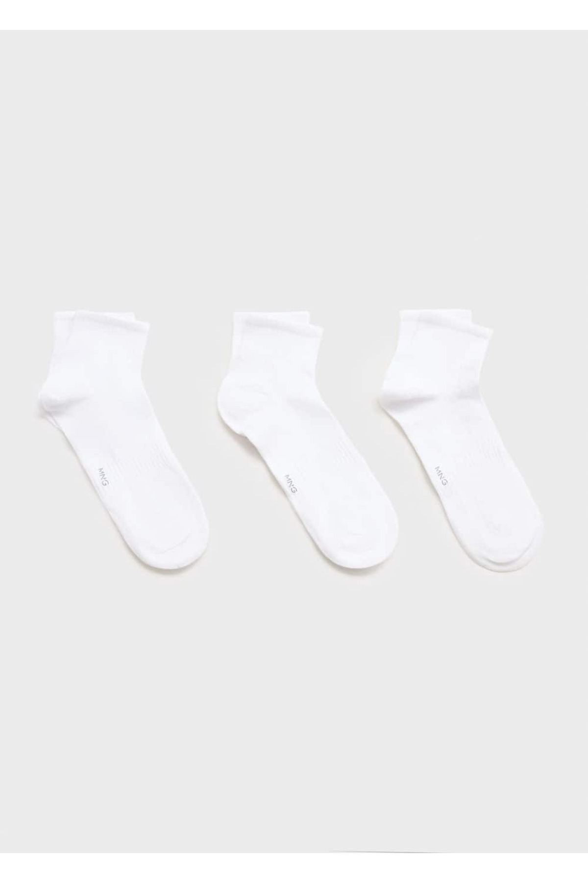 3'lü pamuklu çorap