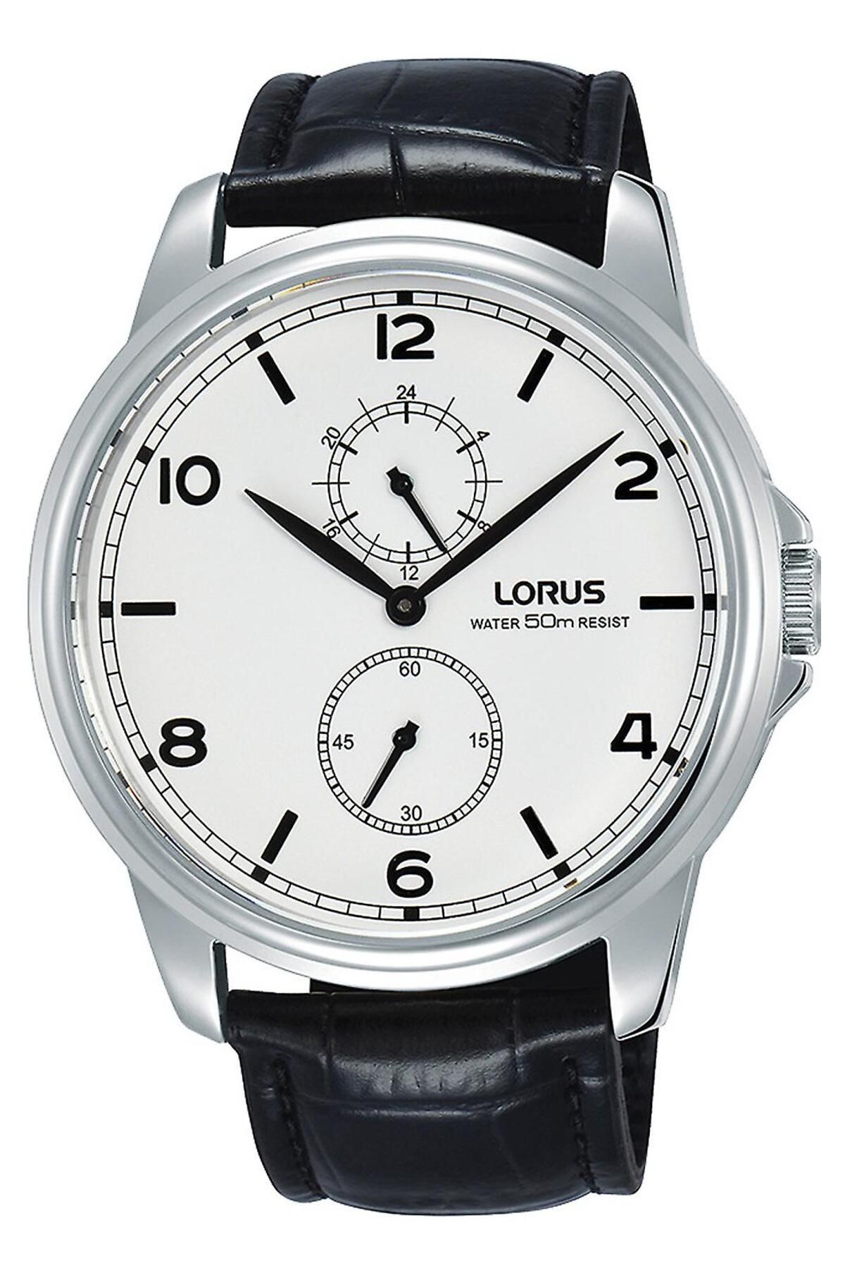 Lorus-Lorus Men's Classic Quartz Analog Watch with R3A27AX9 Cowskin Strap 1