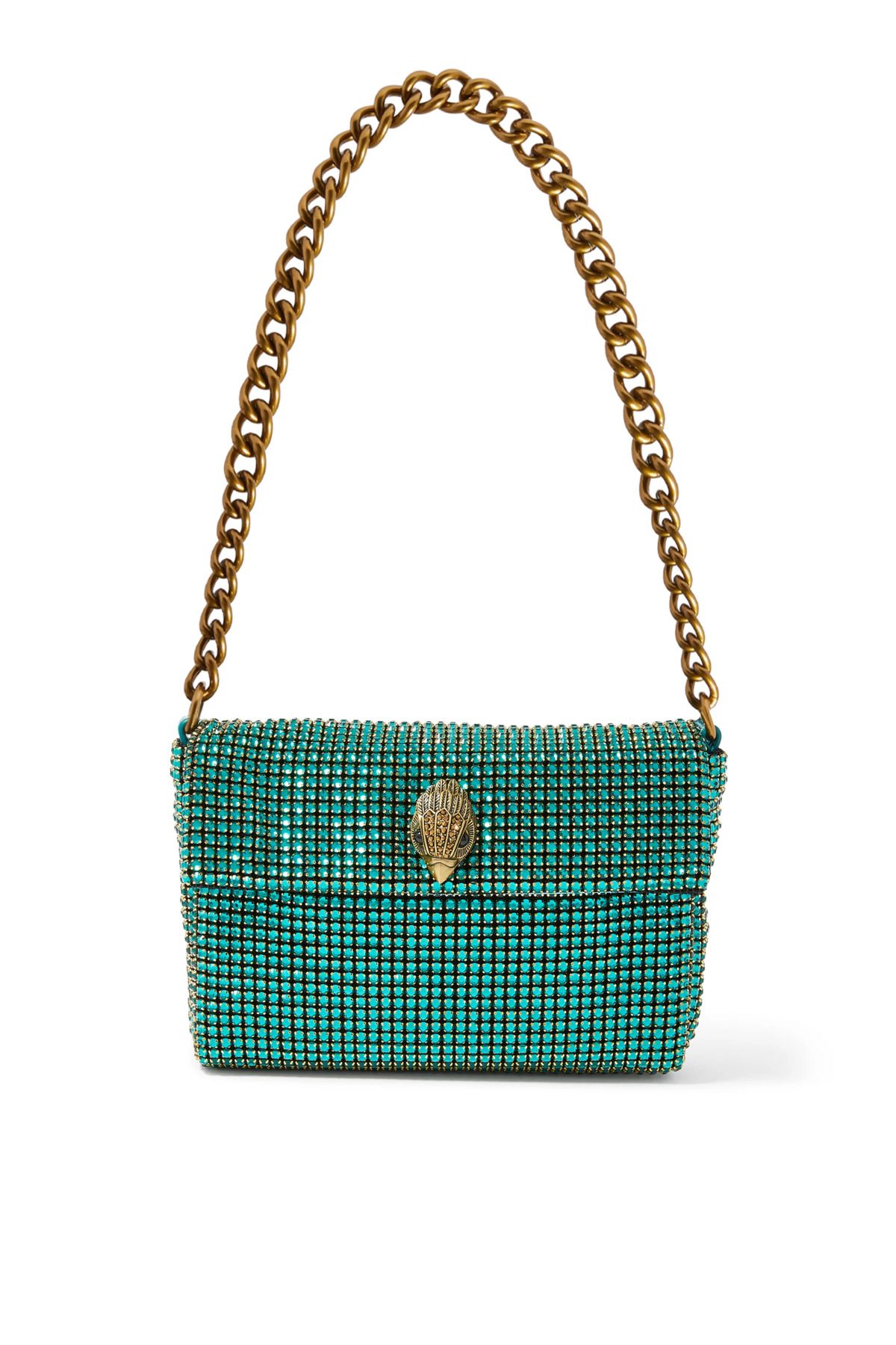 Kurt Geiger Small Party Omuz Çantası 20x13x4 cm Şık Gece ve Davet Çantası