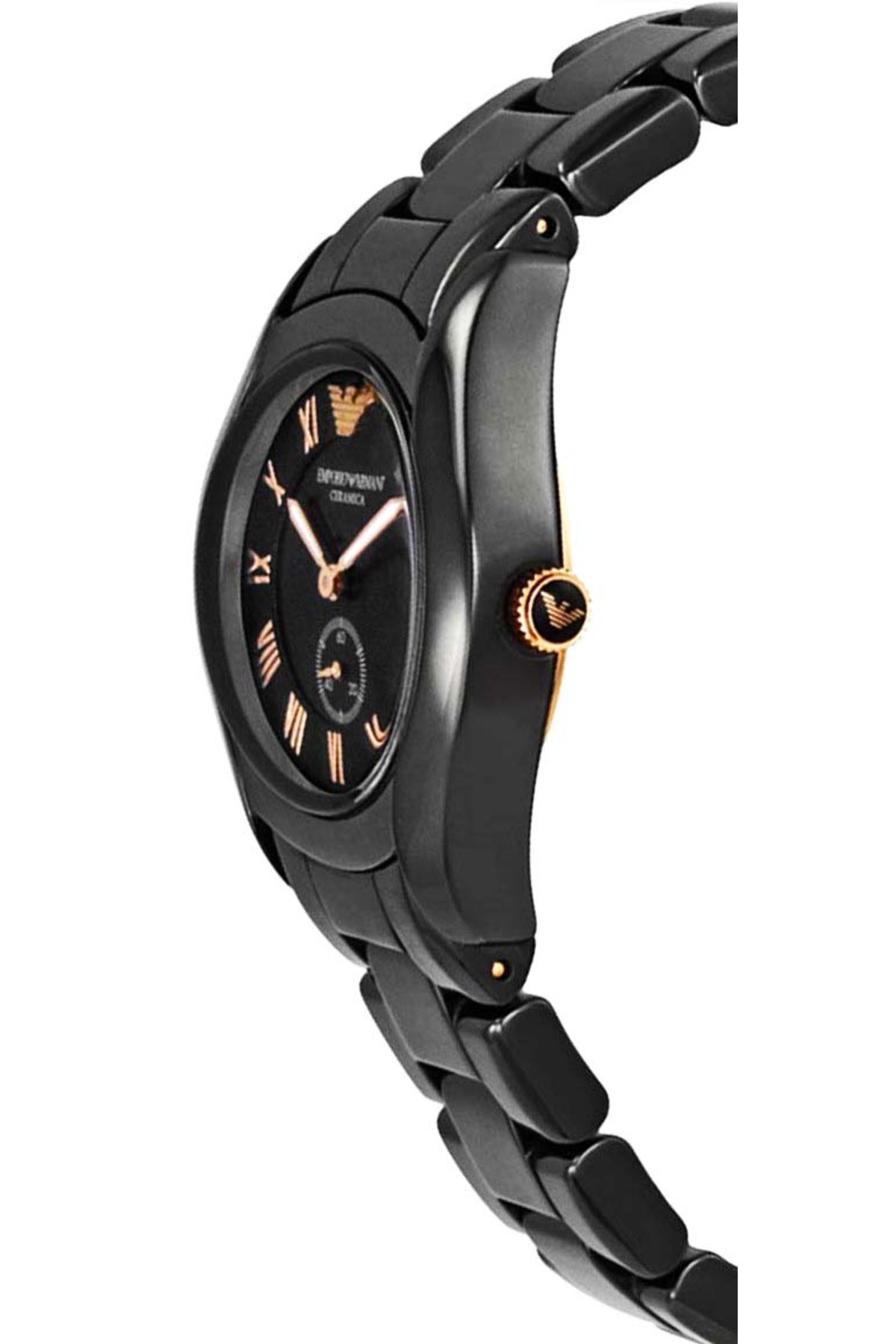 Emporio Armani AR1412 Ceramic Brown Women Watch EMPORIO ARMANI CERAMIC CHRONOGRAPH WATCH AR1412 Unisex  main image 2