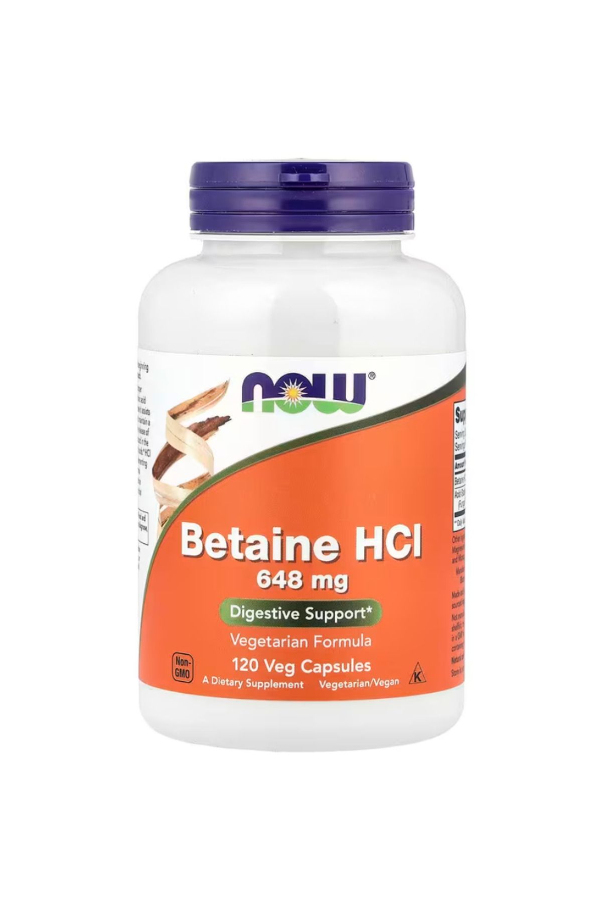 Now Foods , Betainee, HCl, 120 Veg Capsules