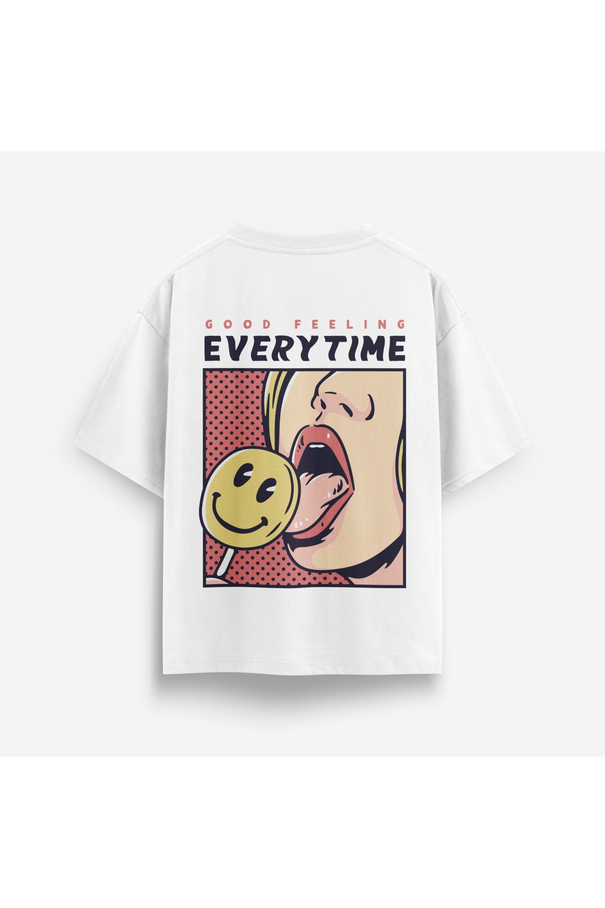 Street301 Unisex Everytime Baskılı Oversize T-Shirt