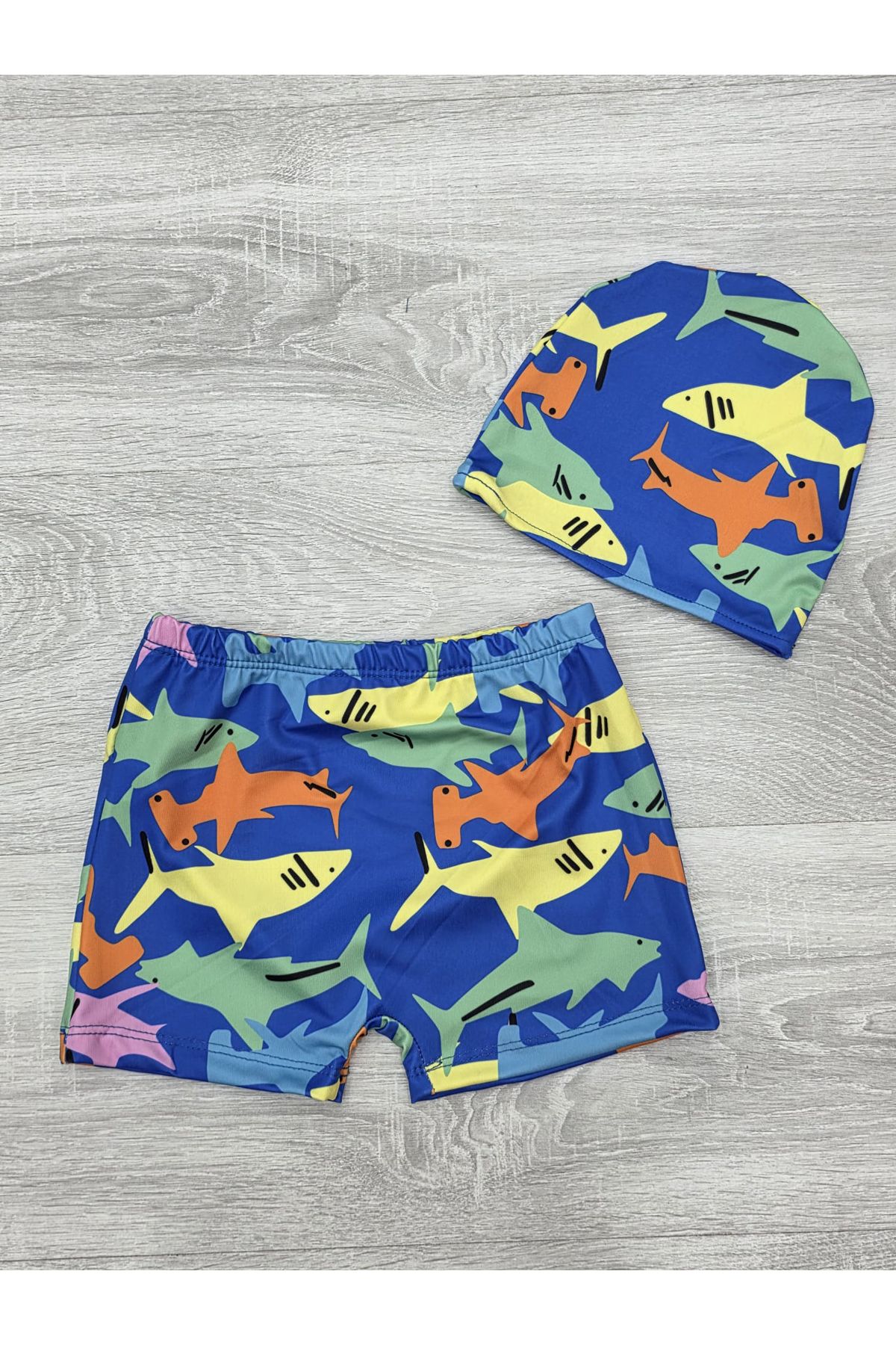 MODANINO Set De Costume De Baie Pentru Băieți Cu Carouri Și Pantaloni Scurți 12256 Masculin - 4–5 years
