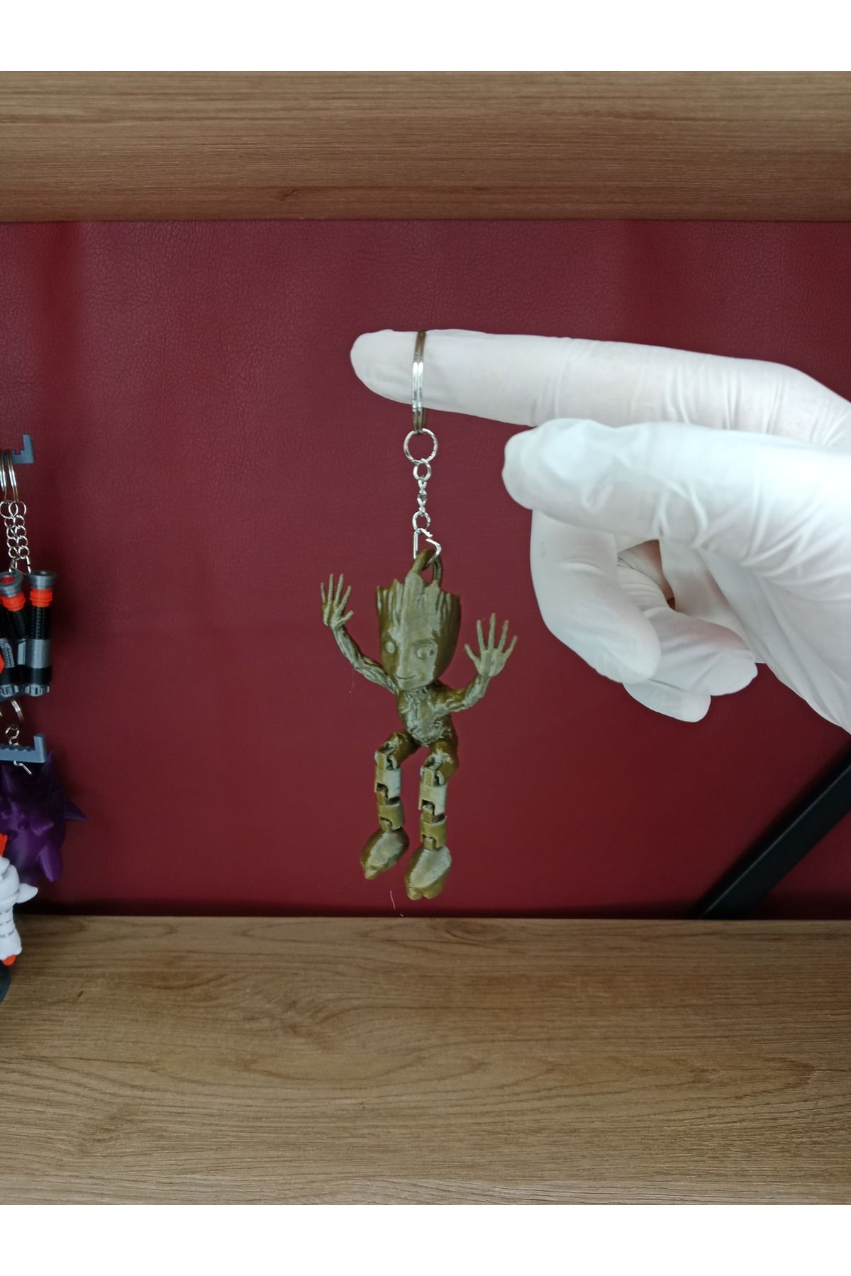 BRNTECH 3D Baskı 12’li Anahtarlık Seti – Temalı, Renkli ve Koleksiyonluk