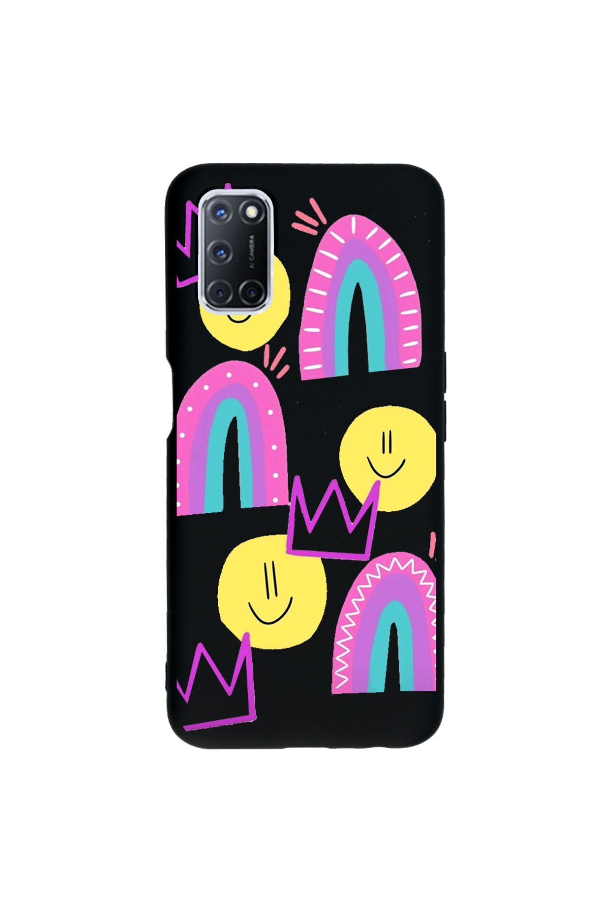 Royaleks Oppo A72 Lansman Kılıf - Smile
