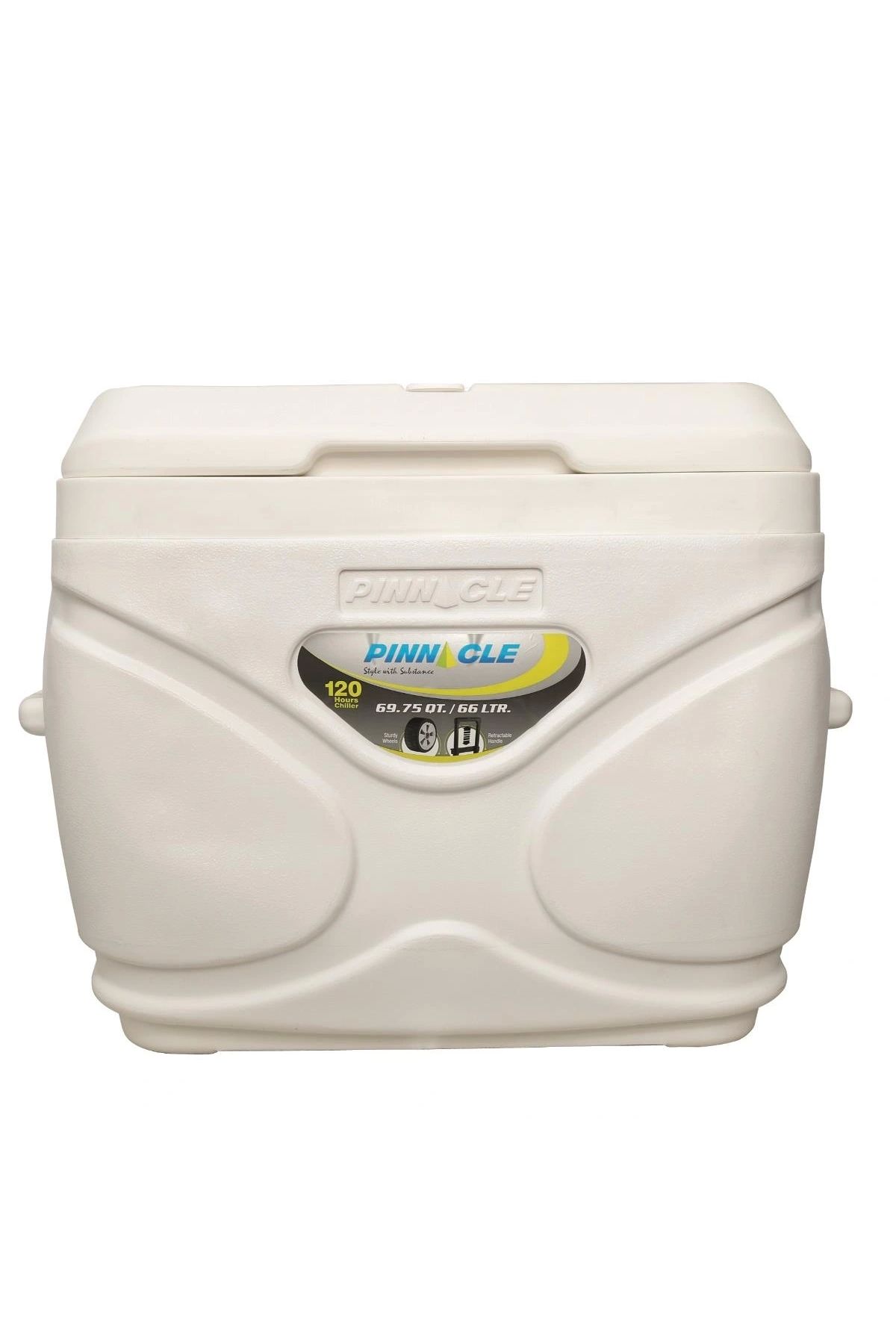 ShopNova Pinnacle Prudence Marine Tekerlekli Buzluk 66 Litre-BEYAZ