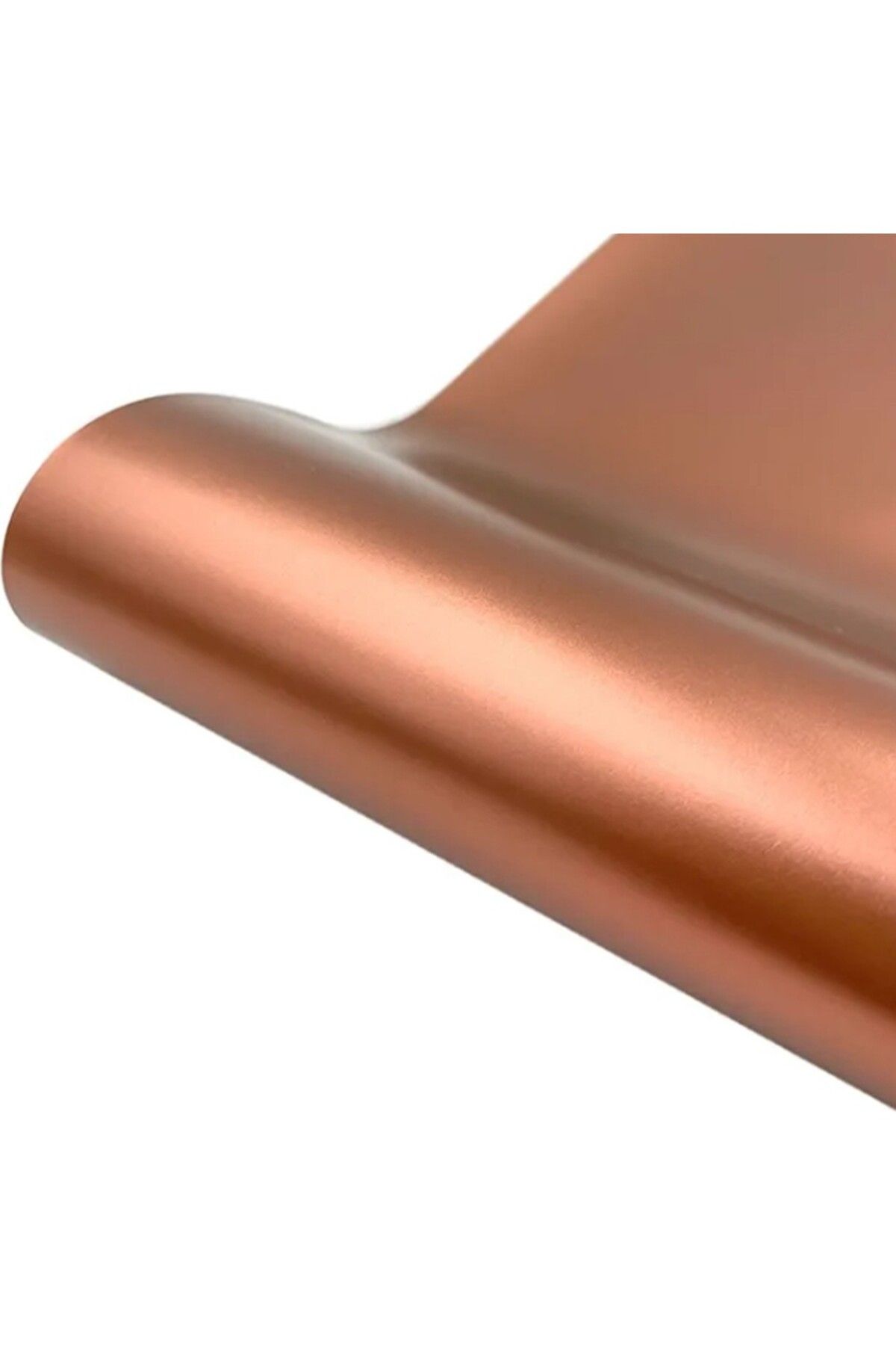 Polin Mat Metalik Hediye Paketleme Kağıdı 70CMX 100CM - 5 Adet - Bakır