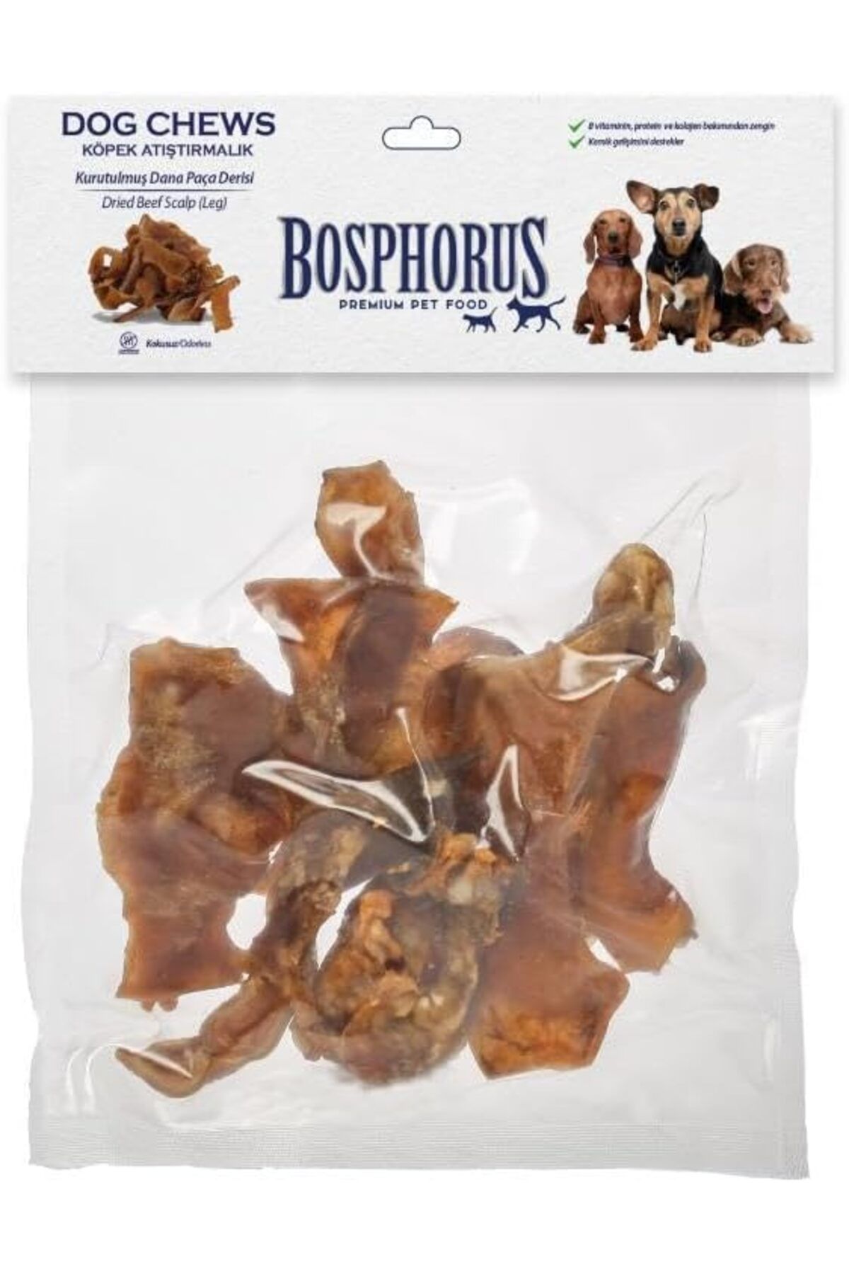 Orqinel BOSPHORUS Dana Etli Çubuk Şeklinde Köpek Ödülü, 80 Gram