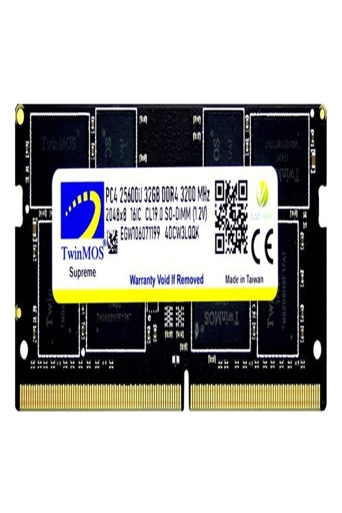 TwinMOS -Ddr4 32gb 3200mhz Notebook Ram