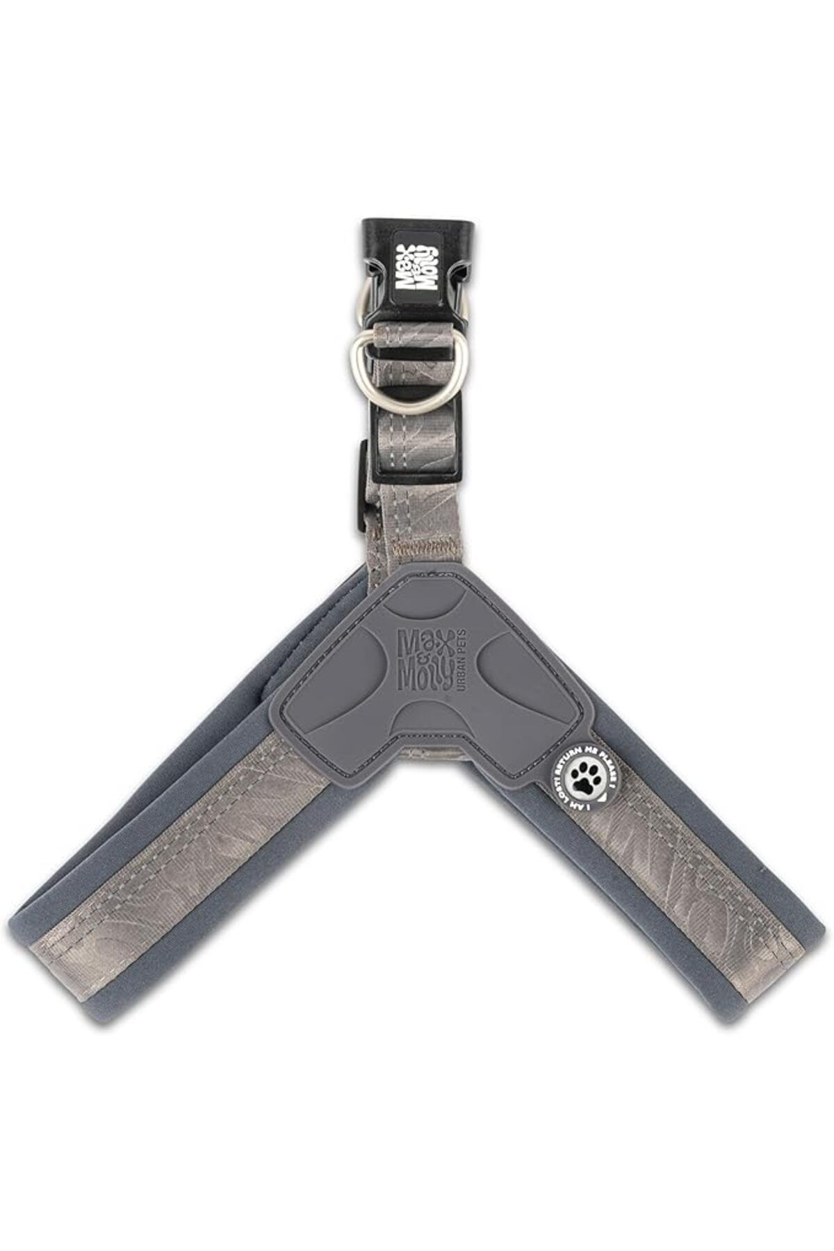 Orqinel Max & Molly Urban Pets Matrix 2.0 Akıllı Künyeli Q-Fit Köpek Göğüs Tasması - Küçük ve Orta Boy Irkla