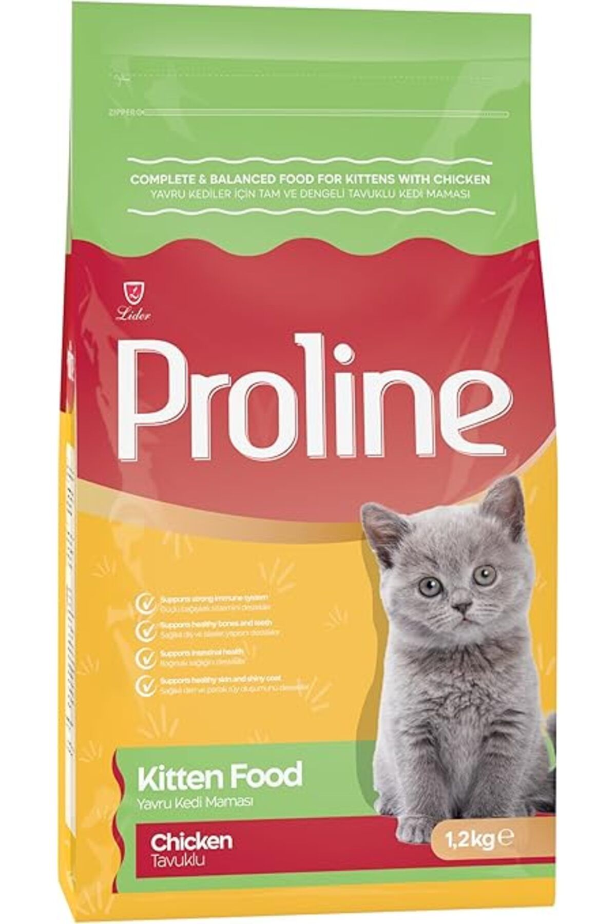 PROLINE Tavuk Etli Yavru Kedi Maması 1.2 KG