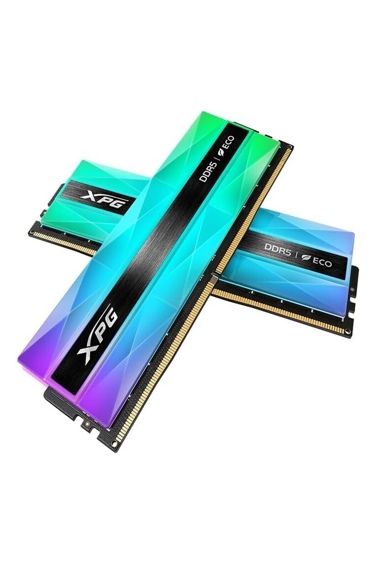 XPG Lancer Neon 32GB (2x16) 6400MHz CL32 DDR5 UDIMM RAM AX5U6400C3216G-DCLANRSG