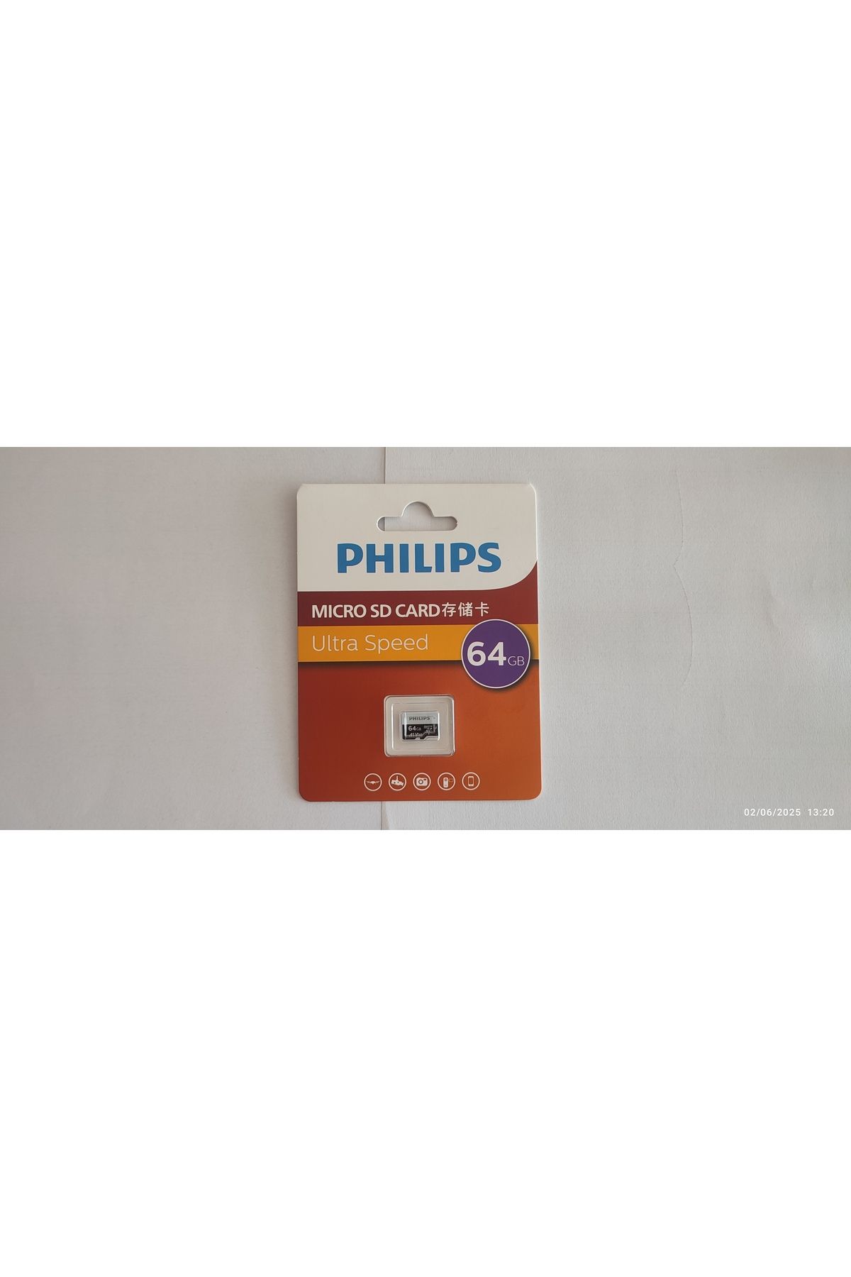 Philips 64 GB Ultra Speed A1 V30 Micro sd Hafıza Kartı ( 100 MB/s Hız )